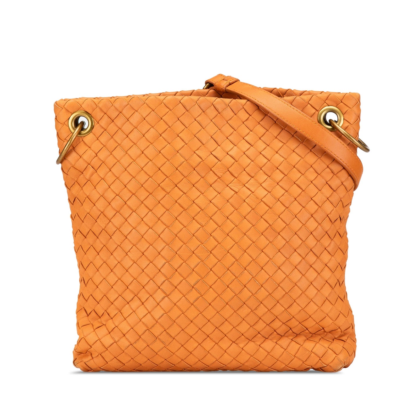 Bottega Veneta Leather Intrecciato Crossbody