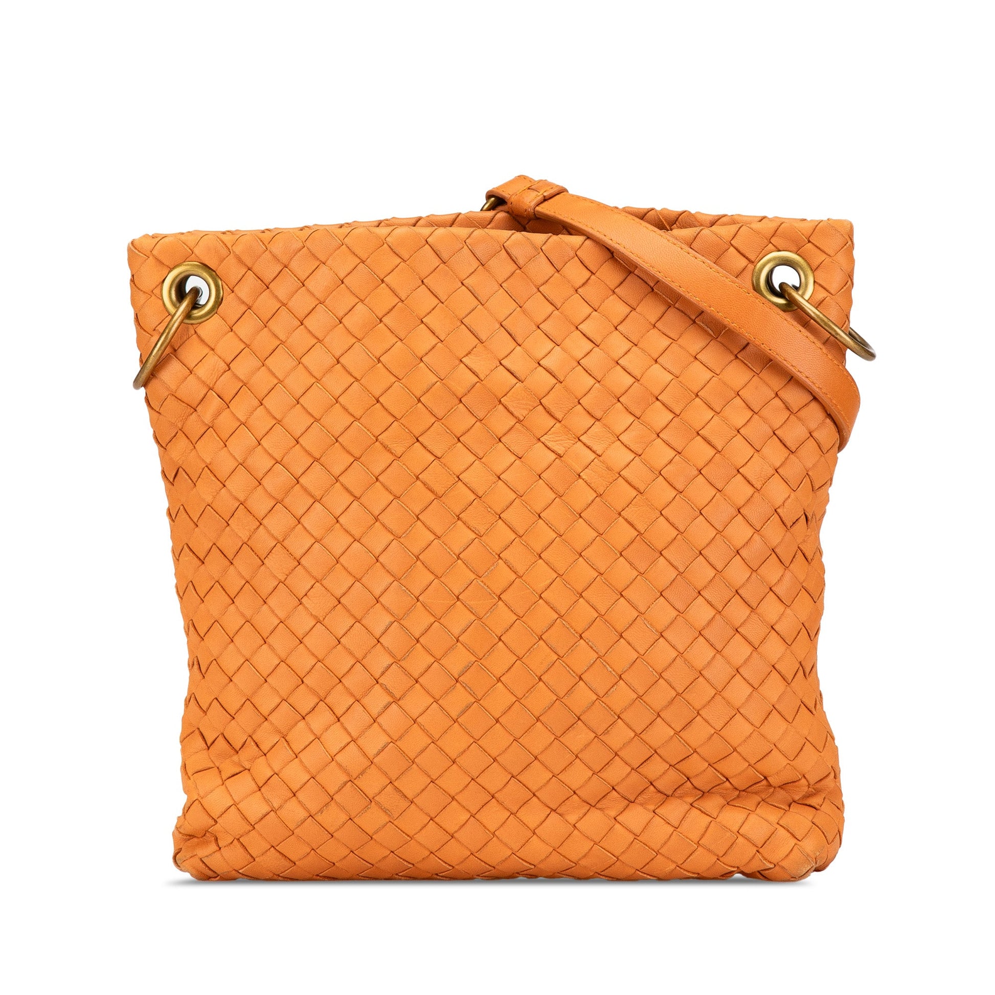 Bottega Veneta Leather Intrecciato Crossbody