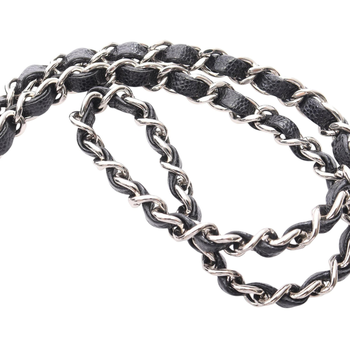Chanel CC Quilted Caviar Top Handle Vanity with Chain