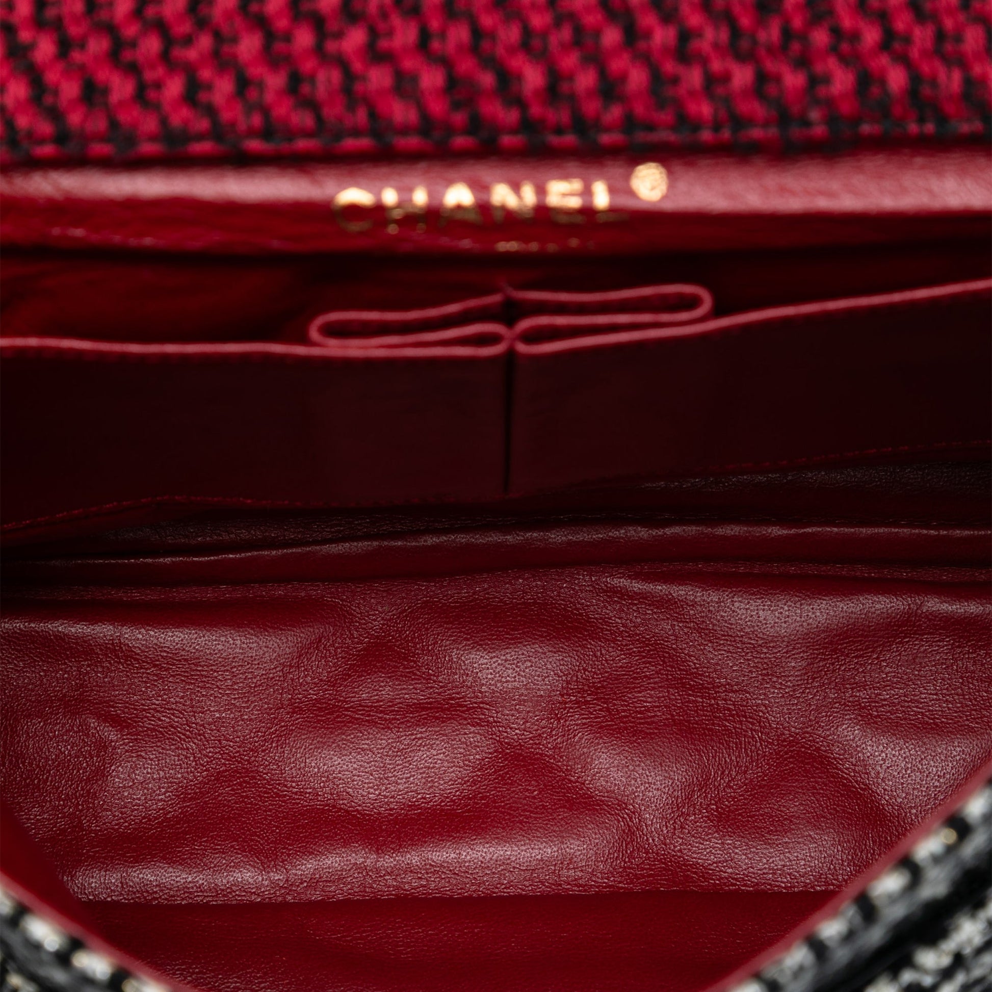 Chanel Medium CC Tweed Multi Print Double Flap
