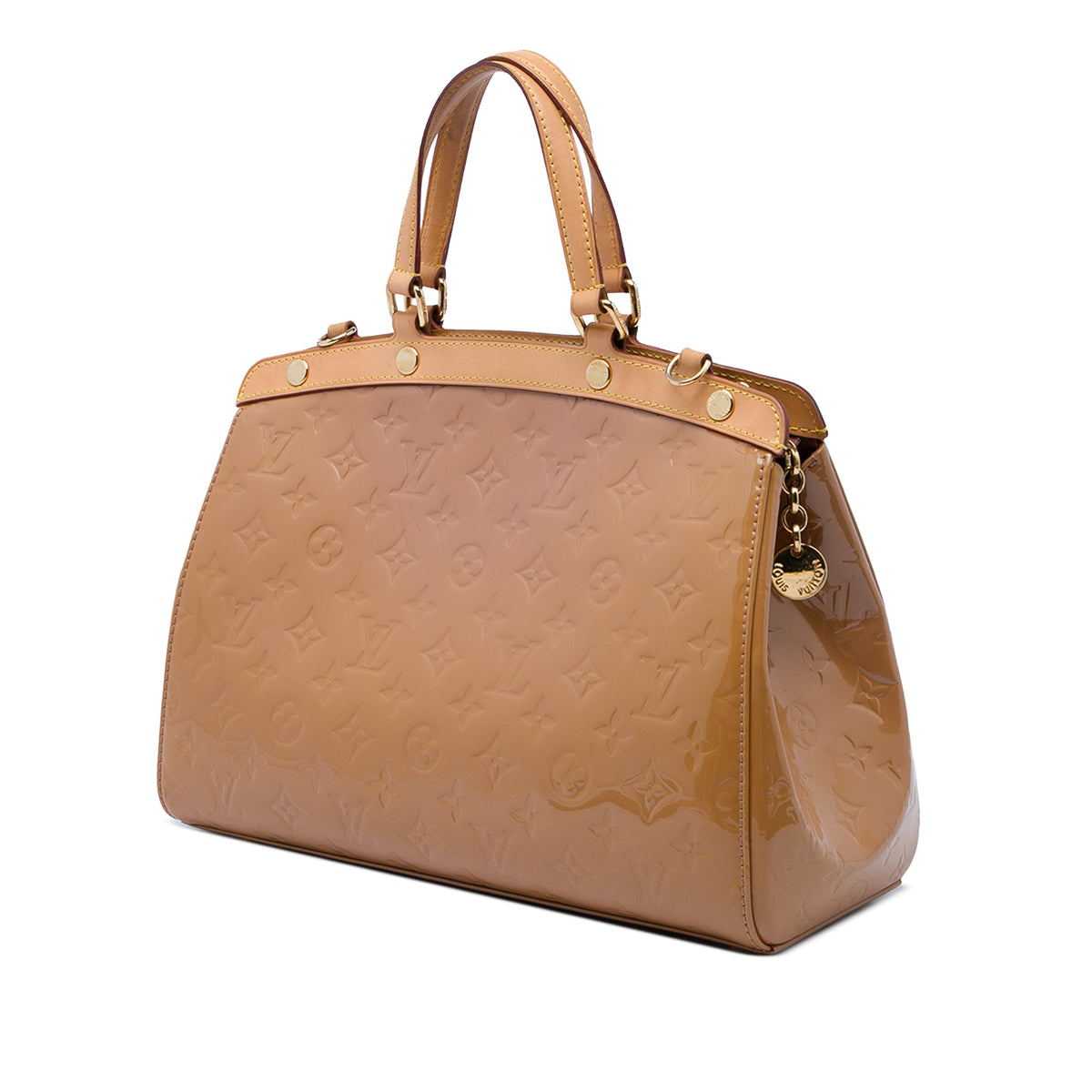 Louis Vuitton Monogram Vernis Brea MM — Brown
