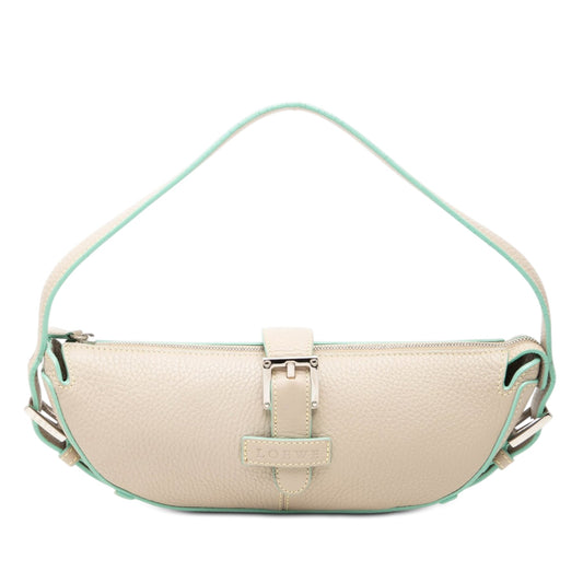 LOEWE Mini Pebbled Leather Boat Bag