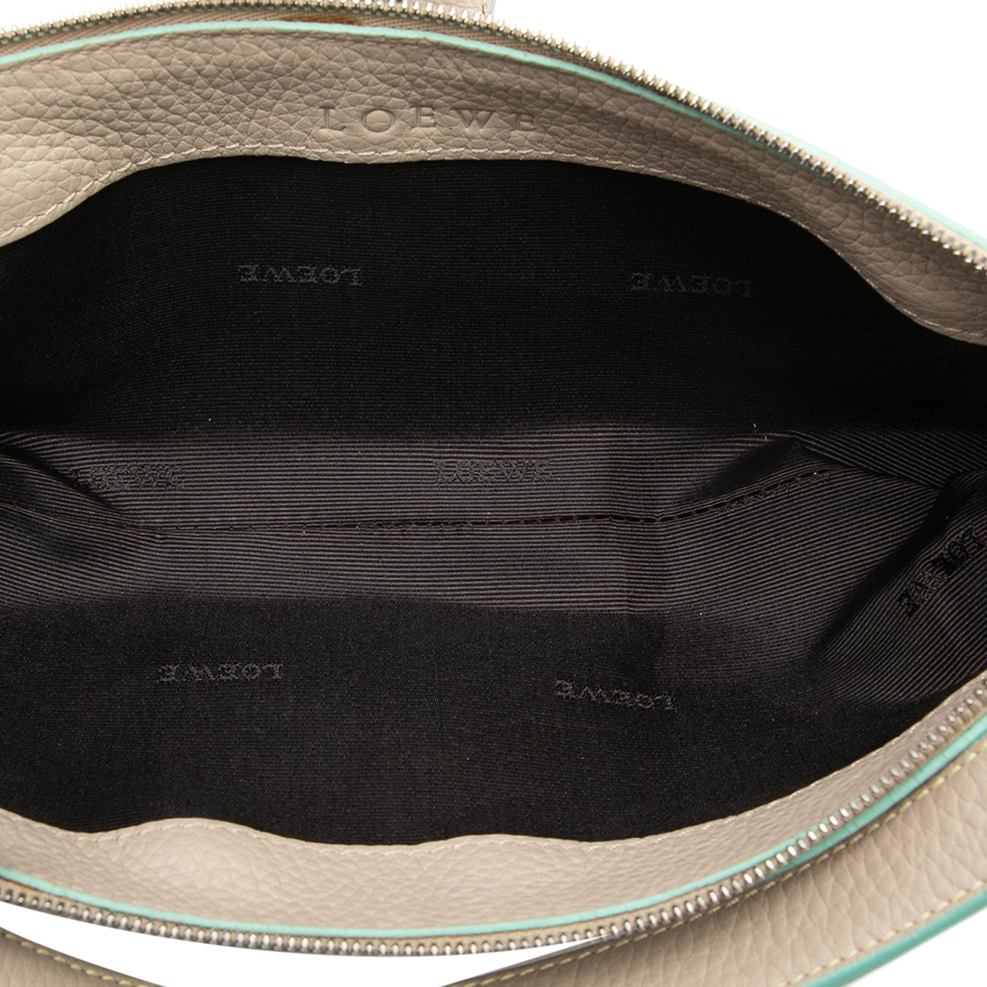 LOEWE Mini Pebbled Leather Boat Bag