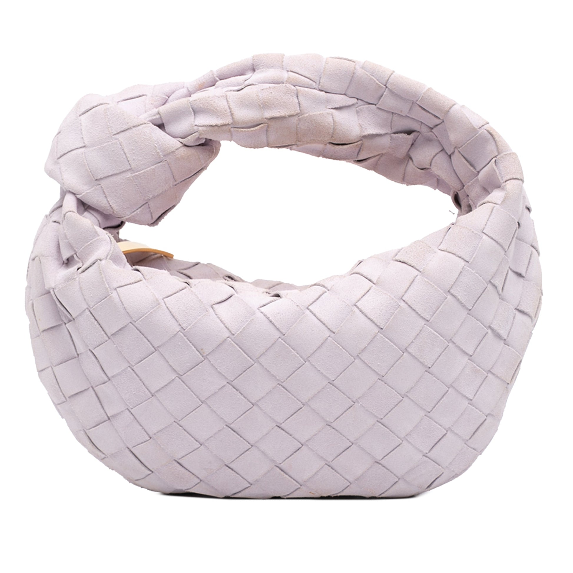 Bottega Veneta Mini Suede Intrecciato Jodie