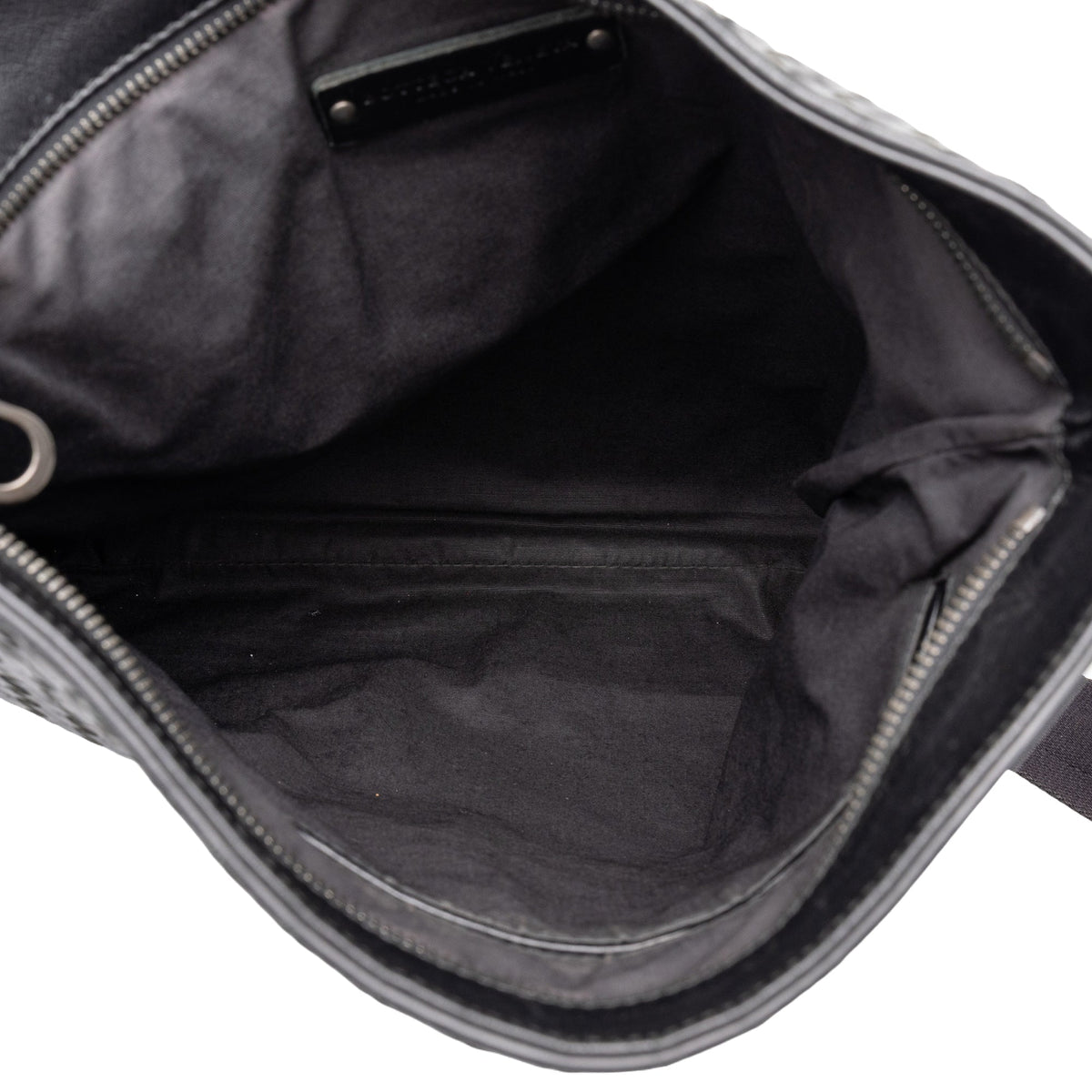 Bottega Veneta Nappa Intrecciato VN Crossbody — Black