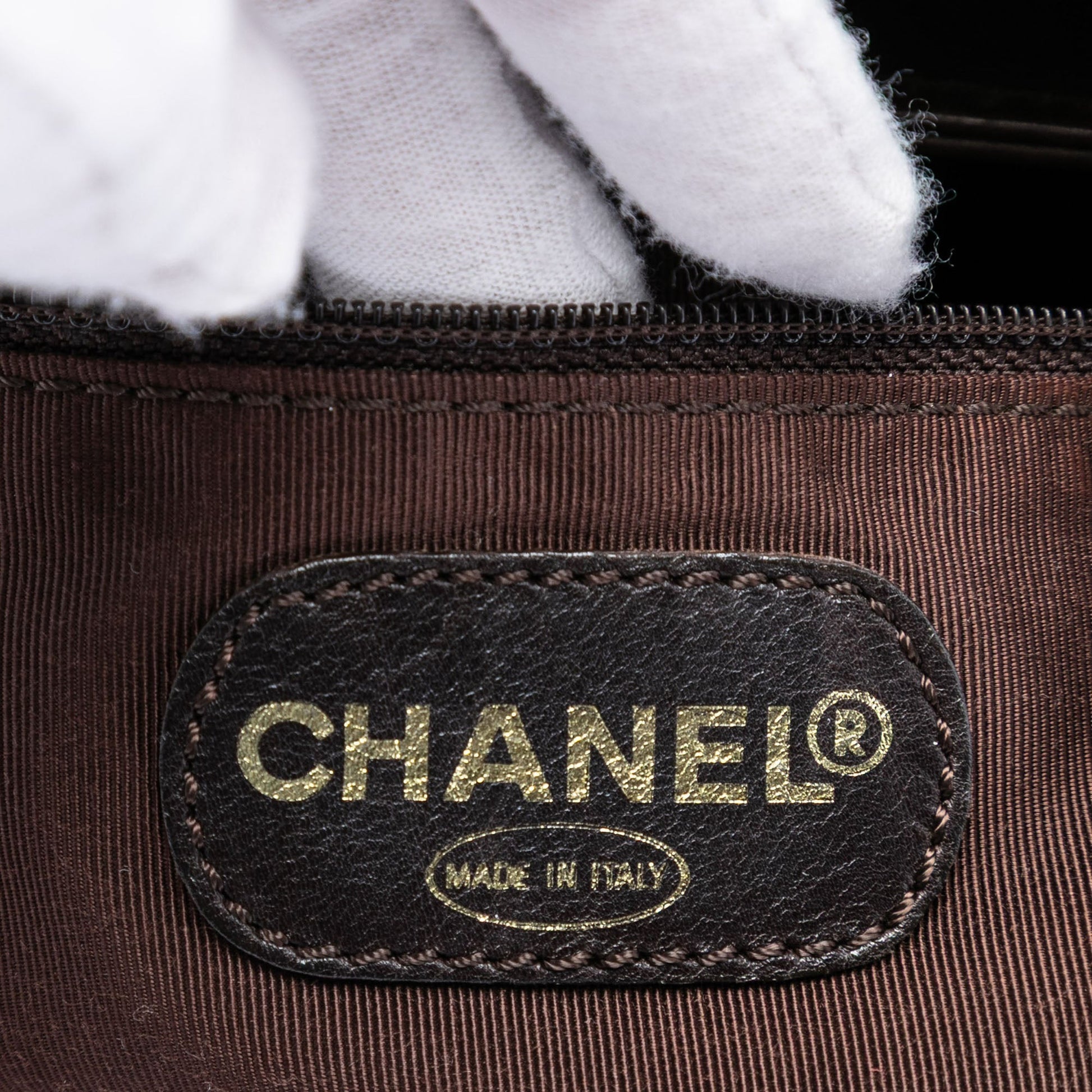 CC Canvas Tortoise Handle Tote