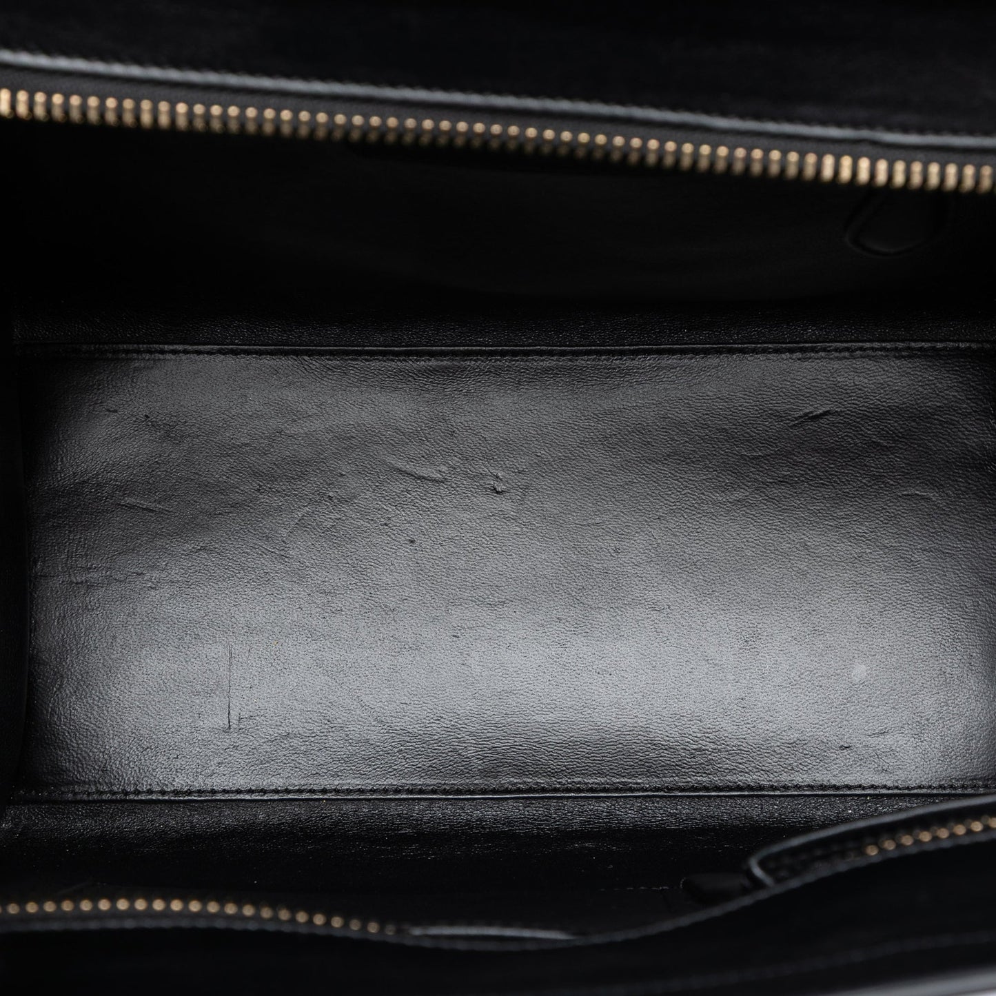 Celine Micro Tricolor Leather Luggage Tote
