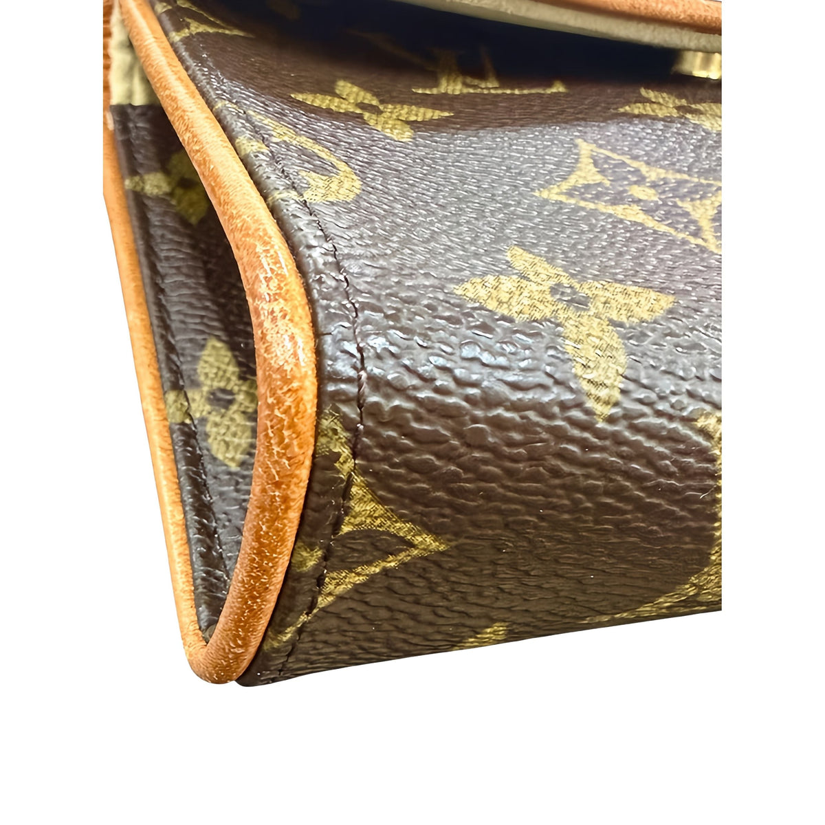 Louis Vuitton Monogram Pochette Florentine — Brown
