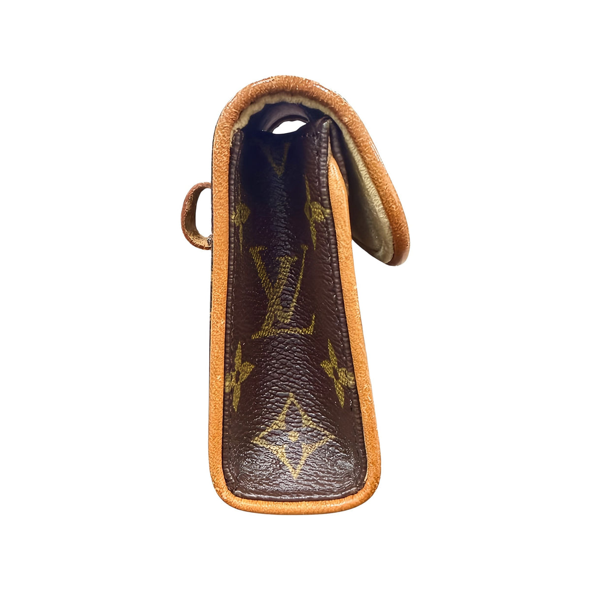 Louis Vuitton Monogram Pochette Florentine — Brown