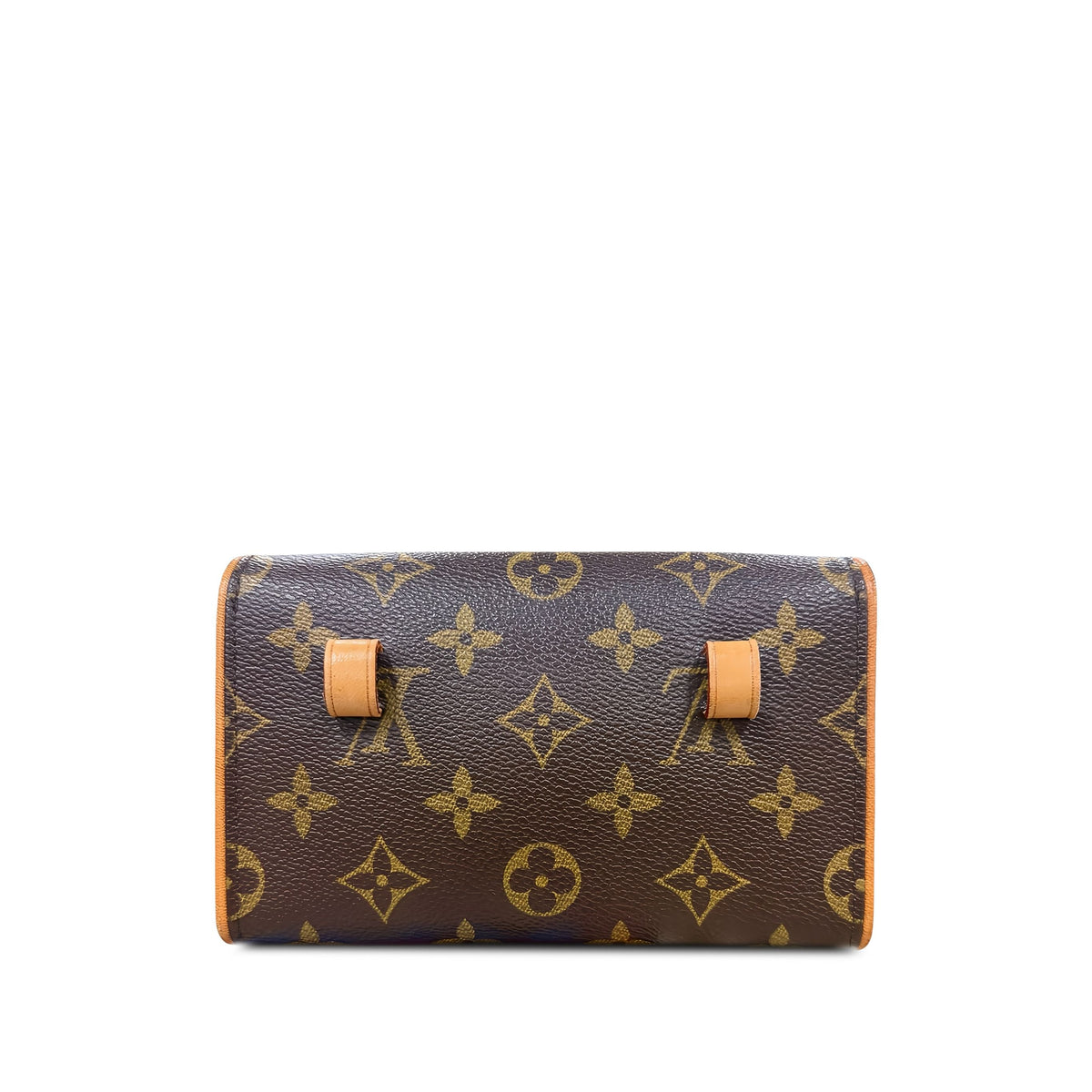 Louis Vuitton Monogram Pochette Florentine — Brown