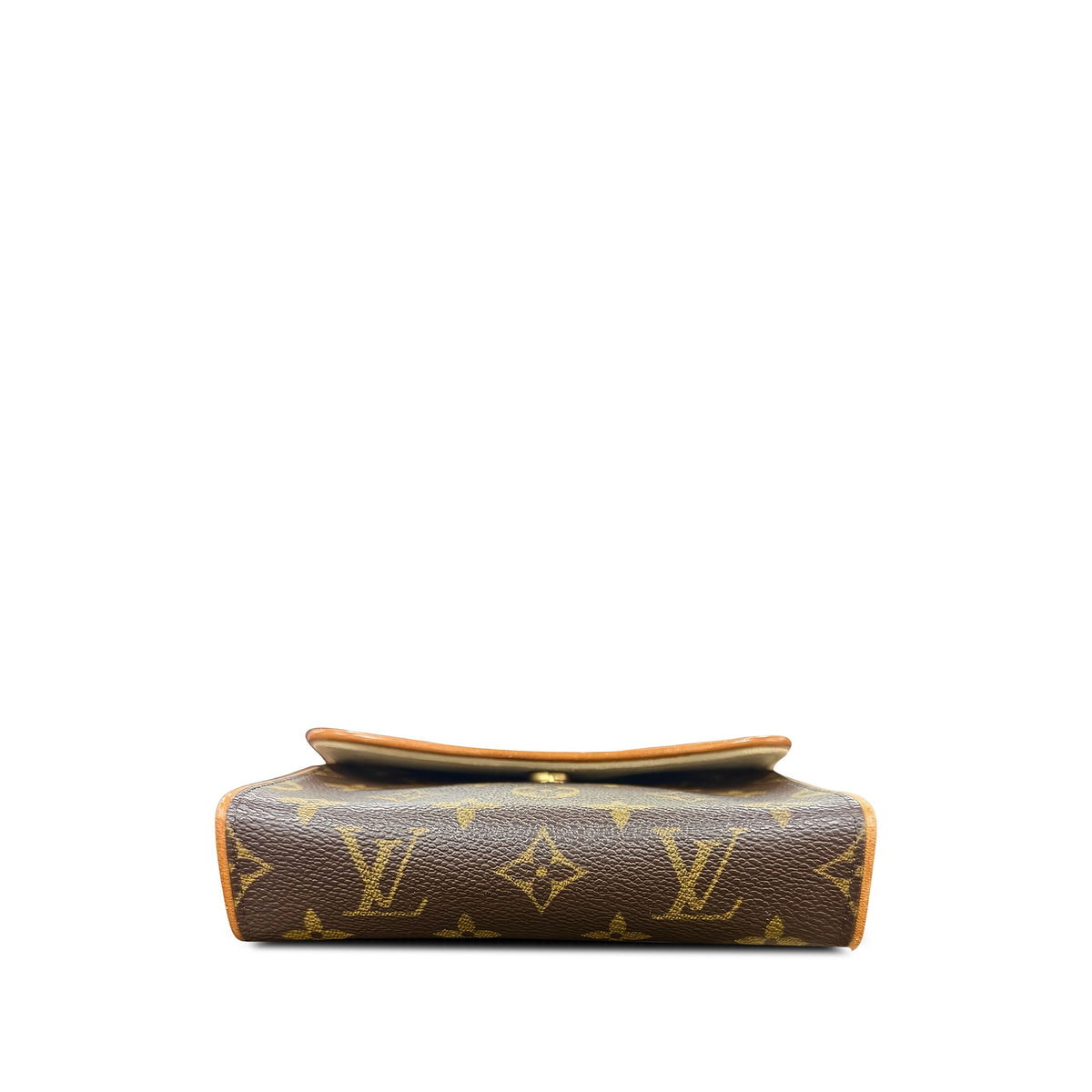 Louis Vuitton Monogram Pochette Florentine — Brown