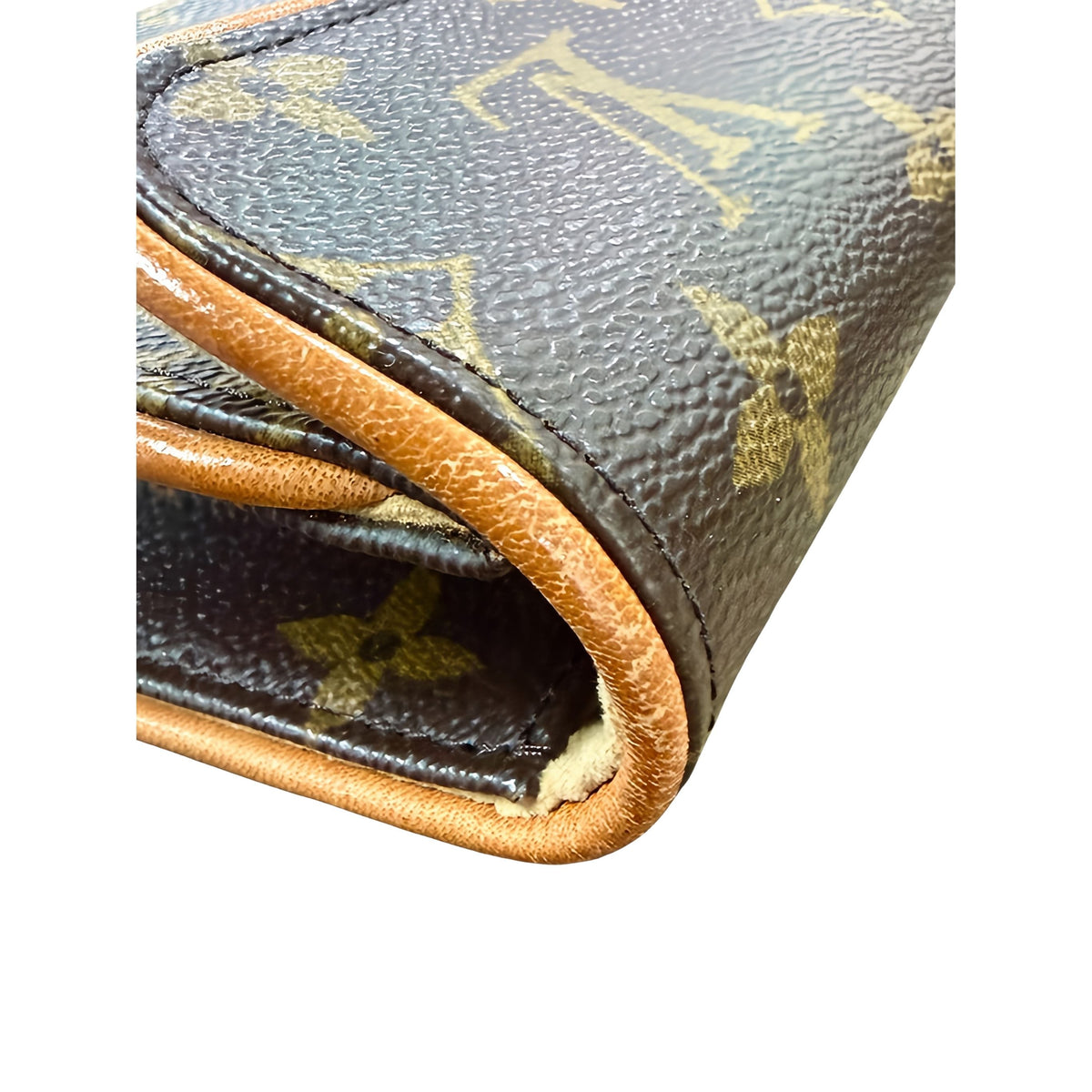 Louis Vuitton Monogram Pochette Florentine — Brown