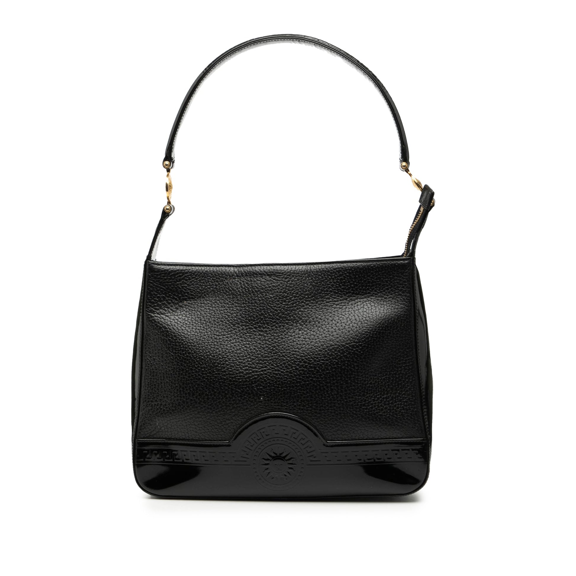 Versace Leather Medusa Shoulder Bag