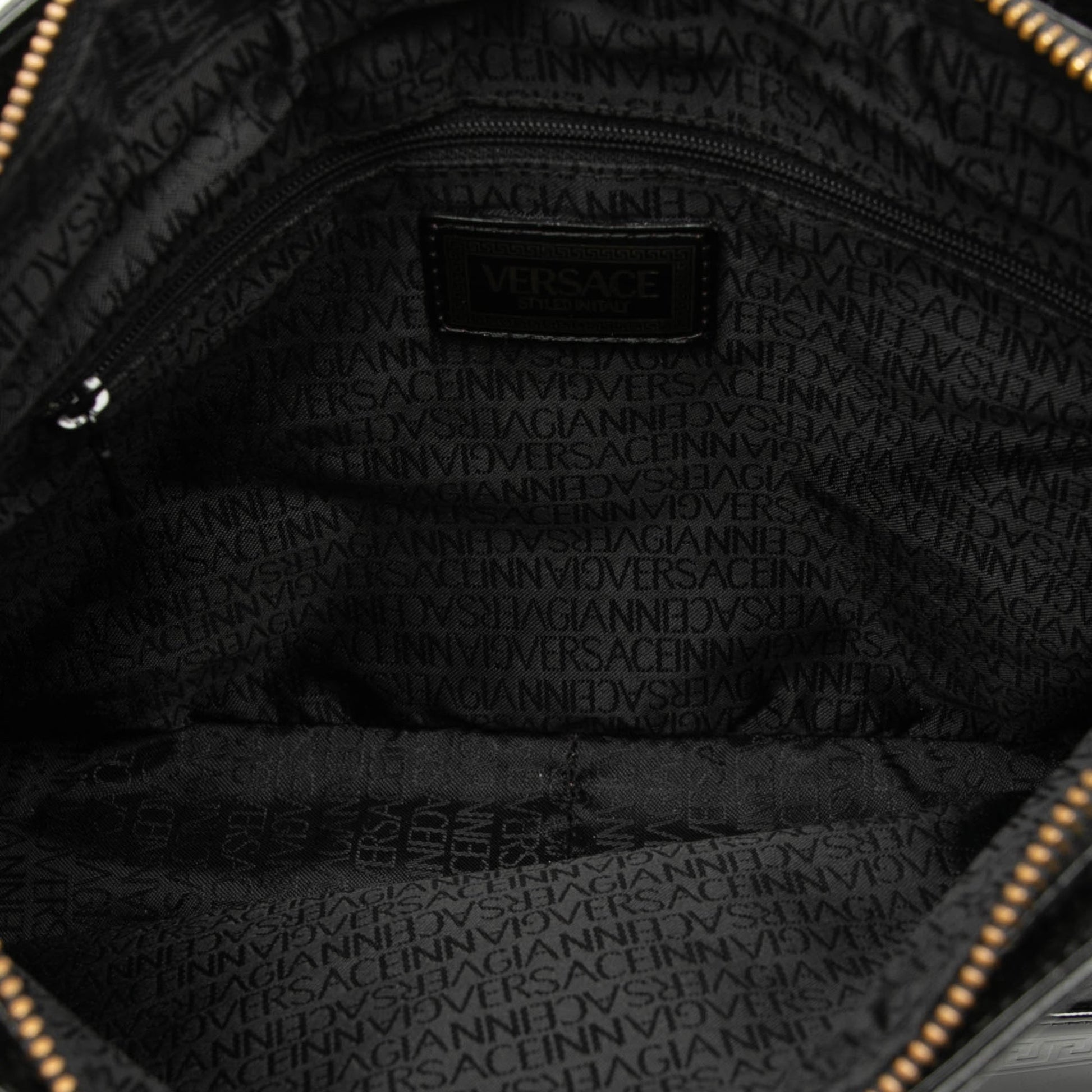 Versace Leather Medusa Shoulder Bag