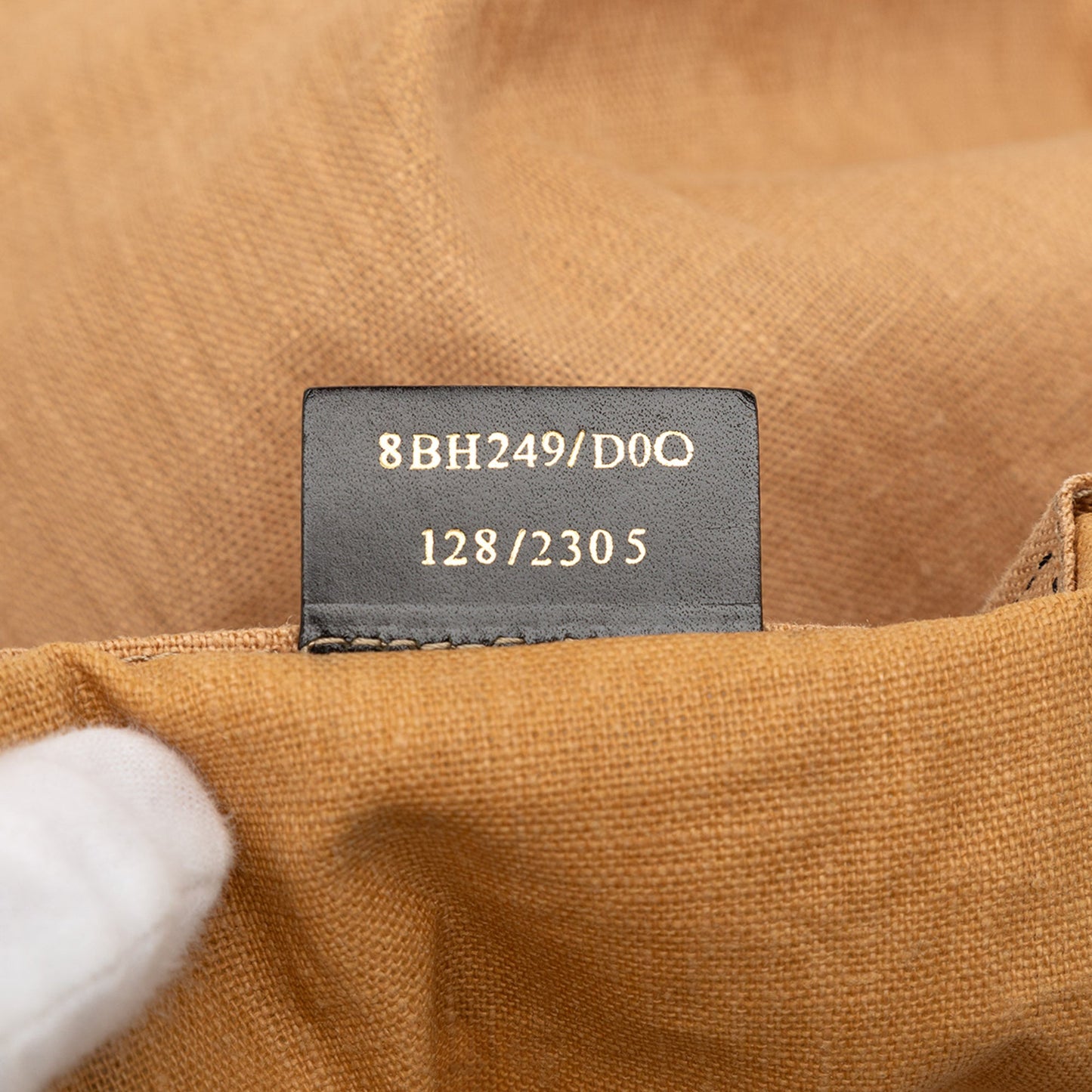 Fendi Hemp Silhouette Baguette Tote