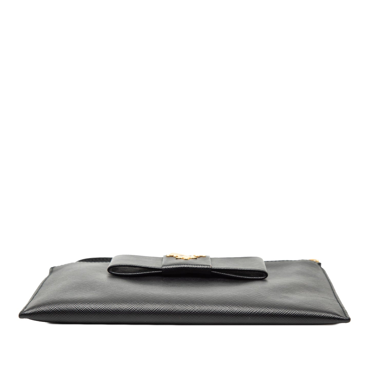 Prada Saffiano Bow Clutch