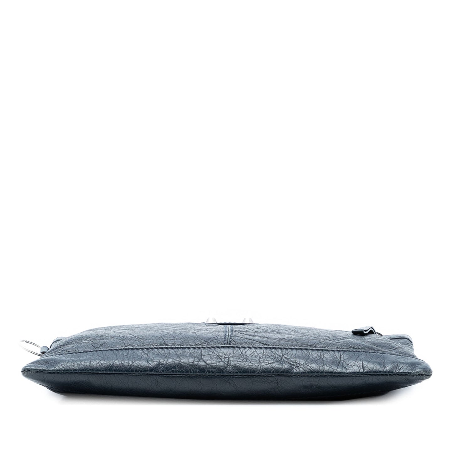 Balenciaga Lambskin Motocross Classic Clip M Clutch