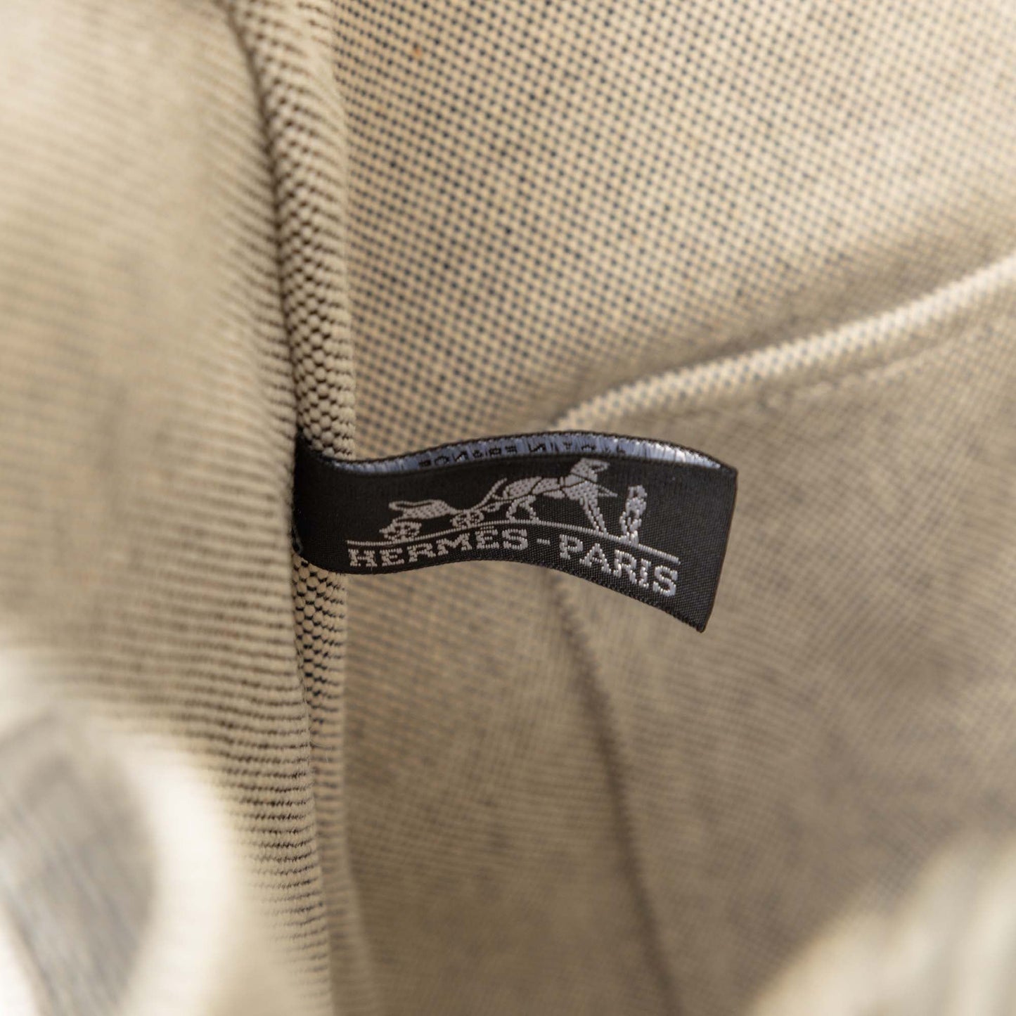 Hermès Toile Fourre Tout Cabas