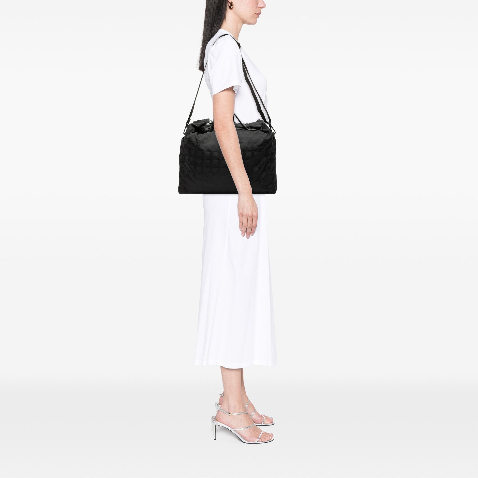 Chanel New Travel Line Nylon Travel Bag
