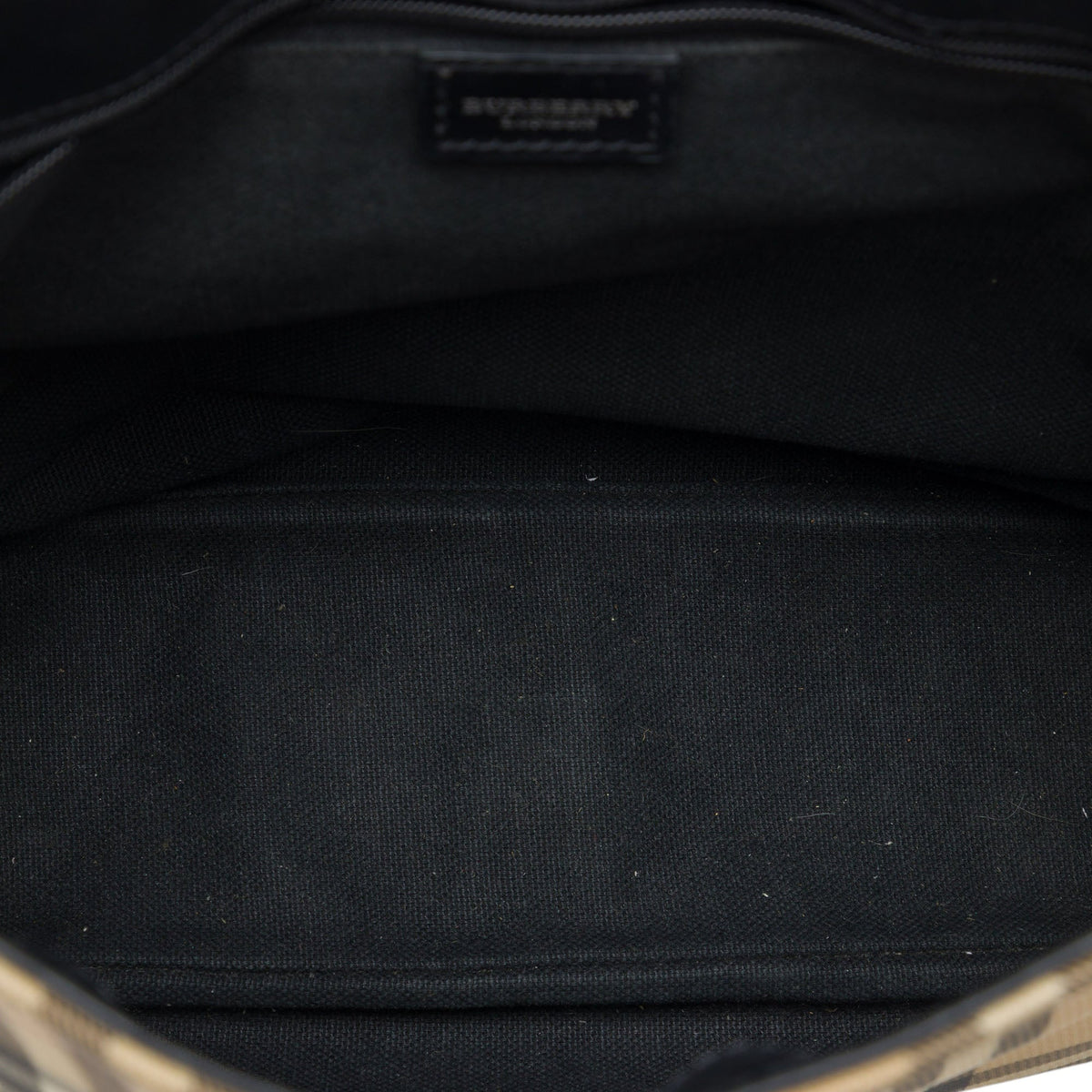 Burberry House Check Coated Canvas Shoulder Bag