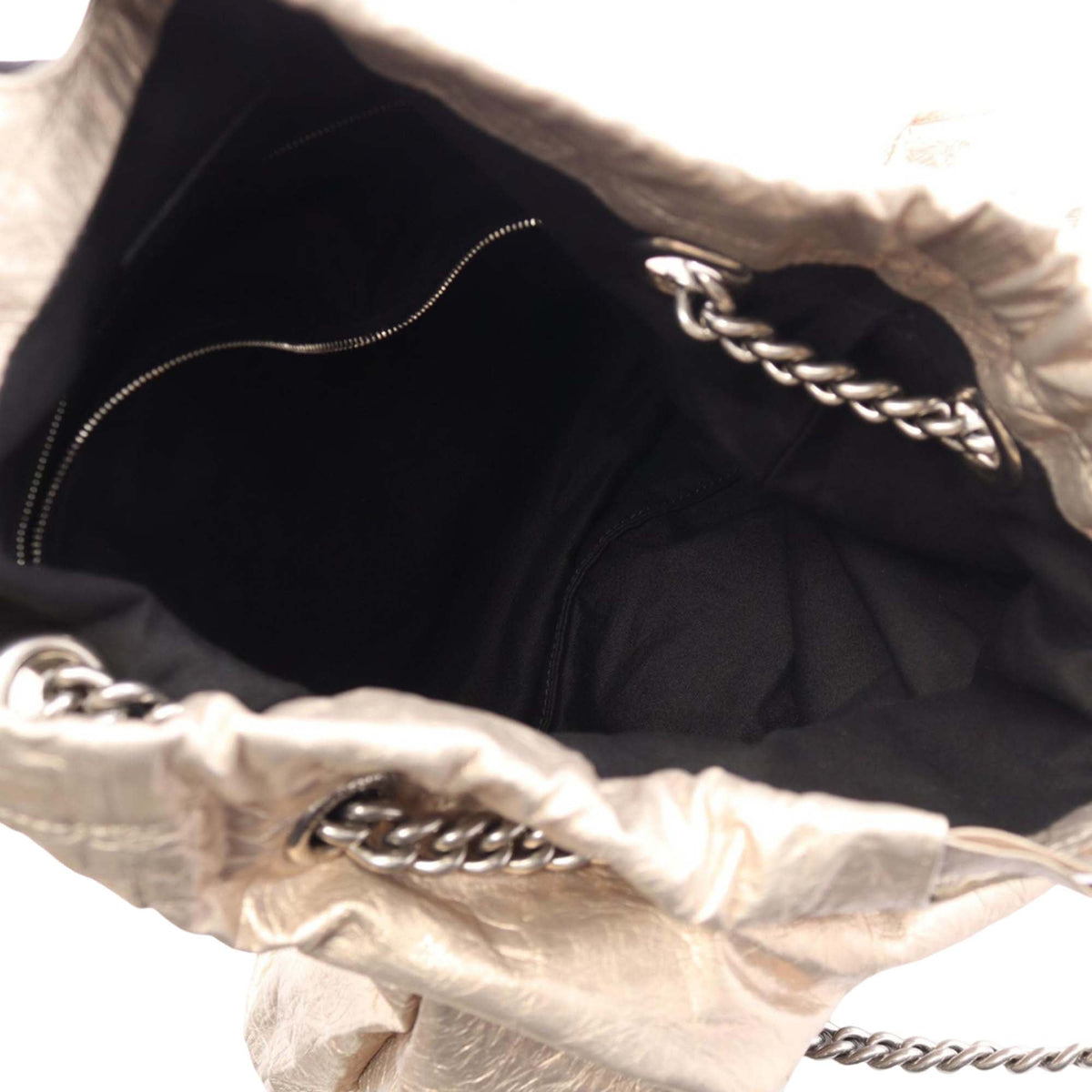 Balenciaga Medium Leather Crush Tote