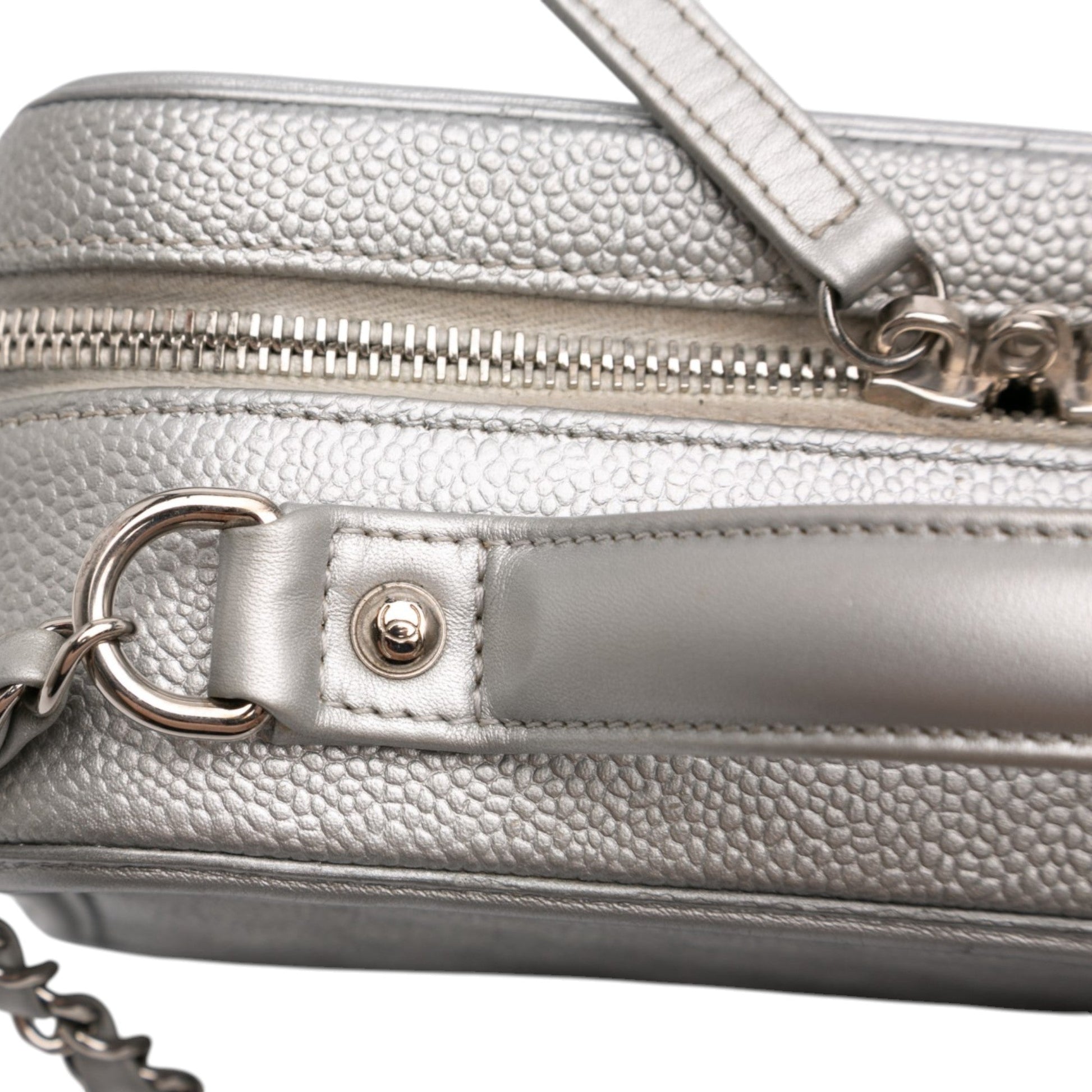 Chanel Medium Caviar CC Filigree Vanity Case