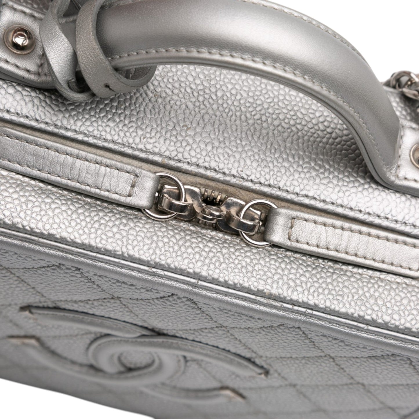 Chanel Medium Caviar CC Filigree Vanity Case