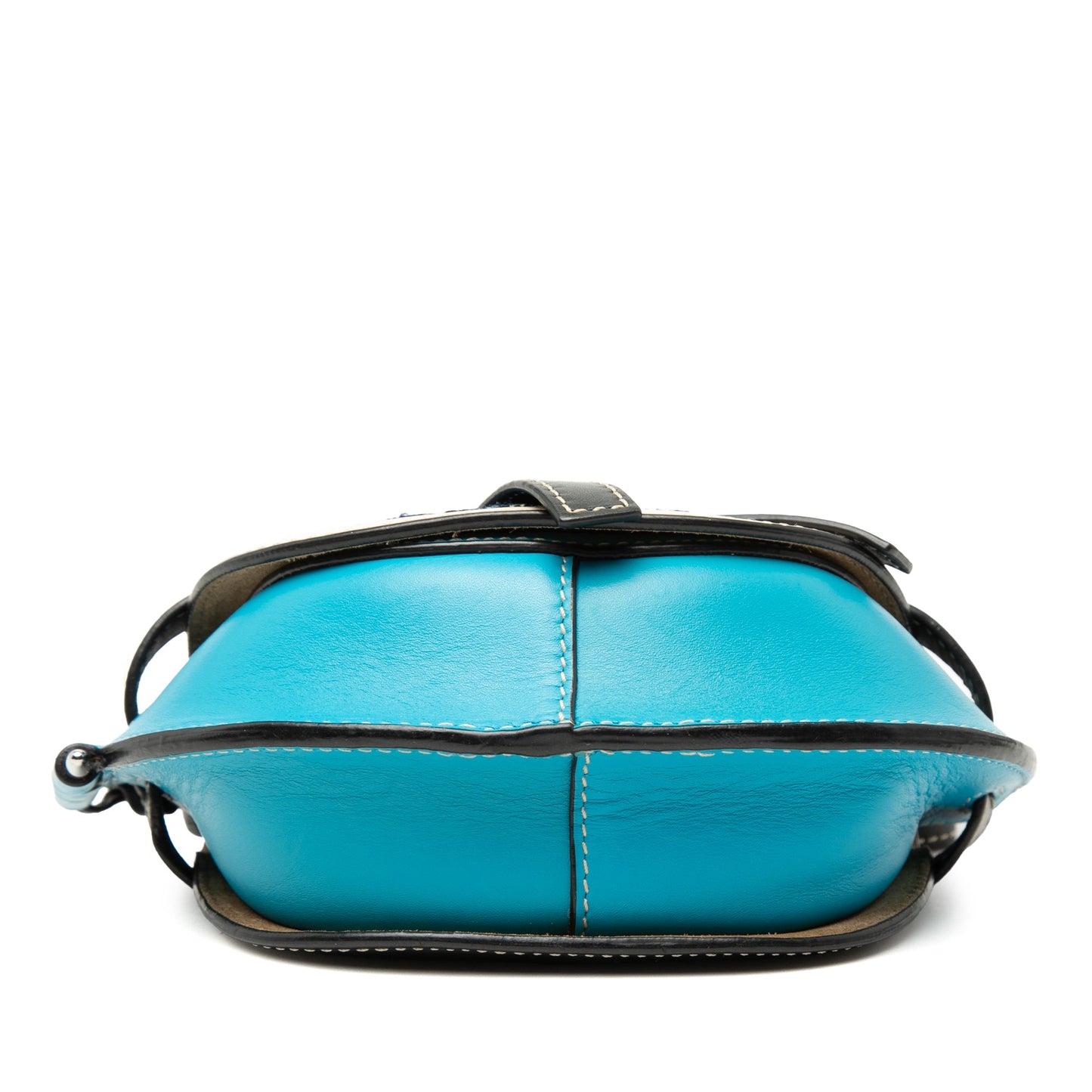 LOEWE William De Morgan Mini Embroidered Leather Floral Gate Crossbody