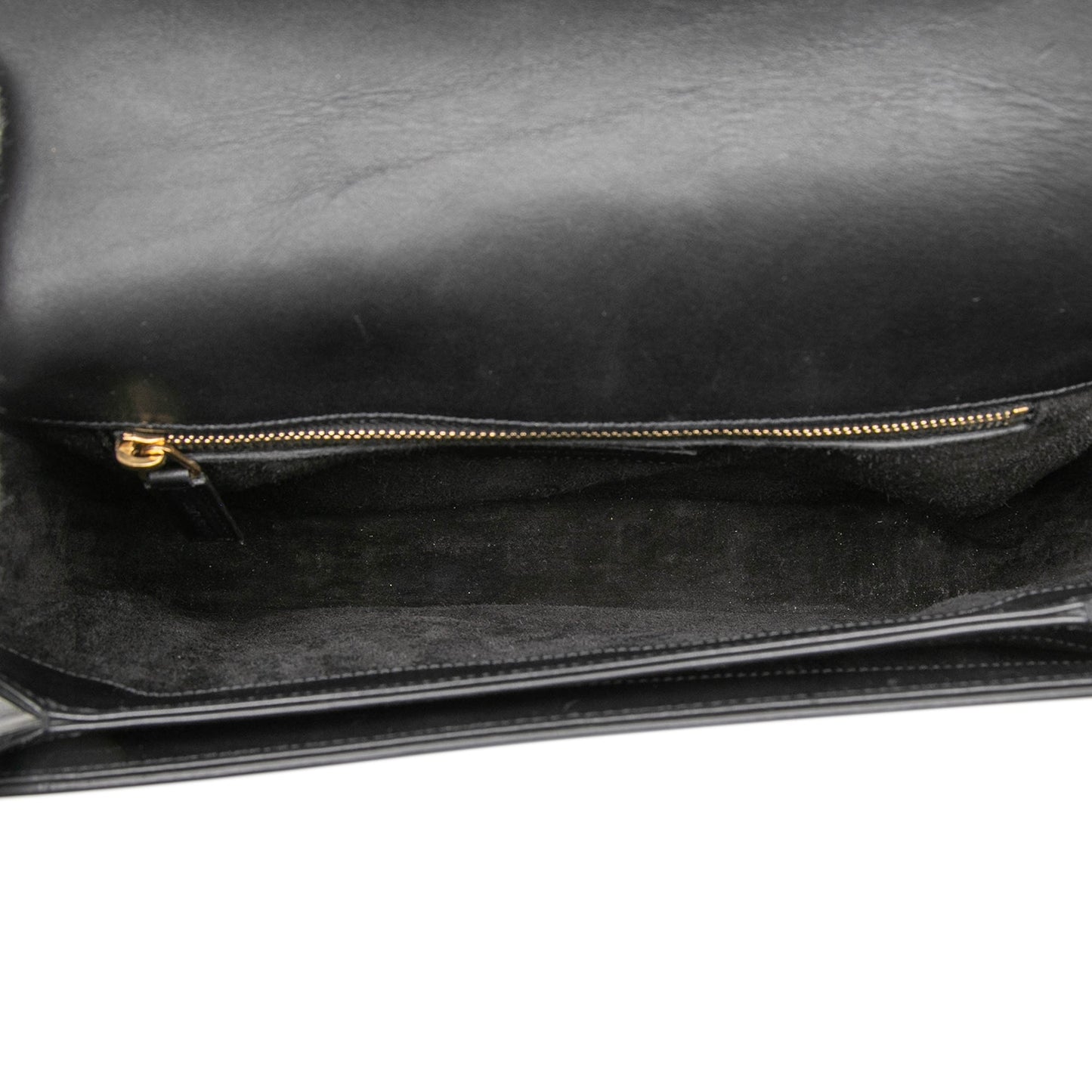 Saint Laurent Medium Leather Monogram Universite Bag