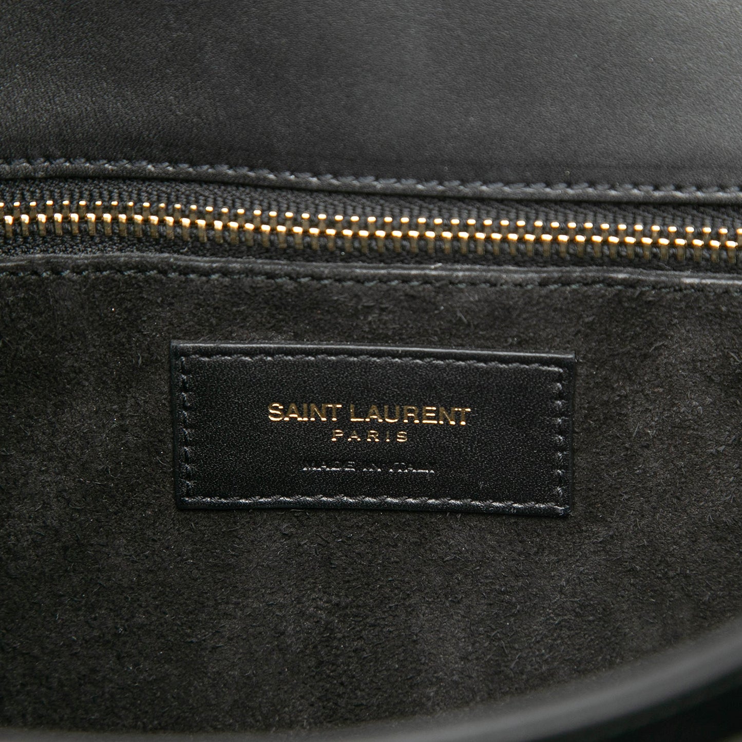 Saint Laurent Medium Leather Monogram Universite Bag