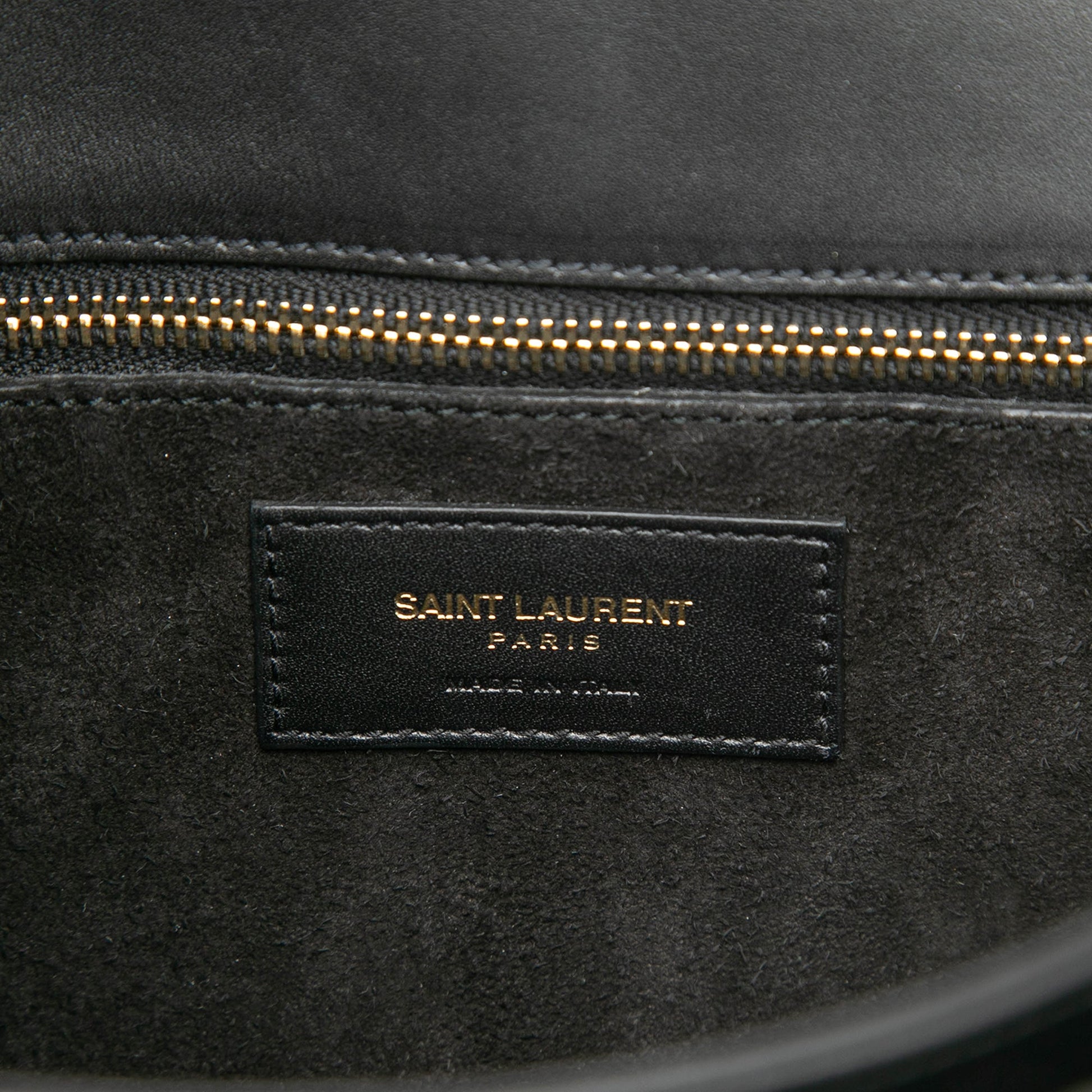 Saint Laurent Medium Leather Monogram Universite Bag