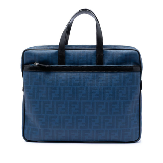 Fendi Zucca Spalmati Business Bag