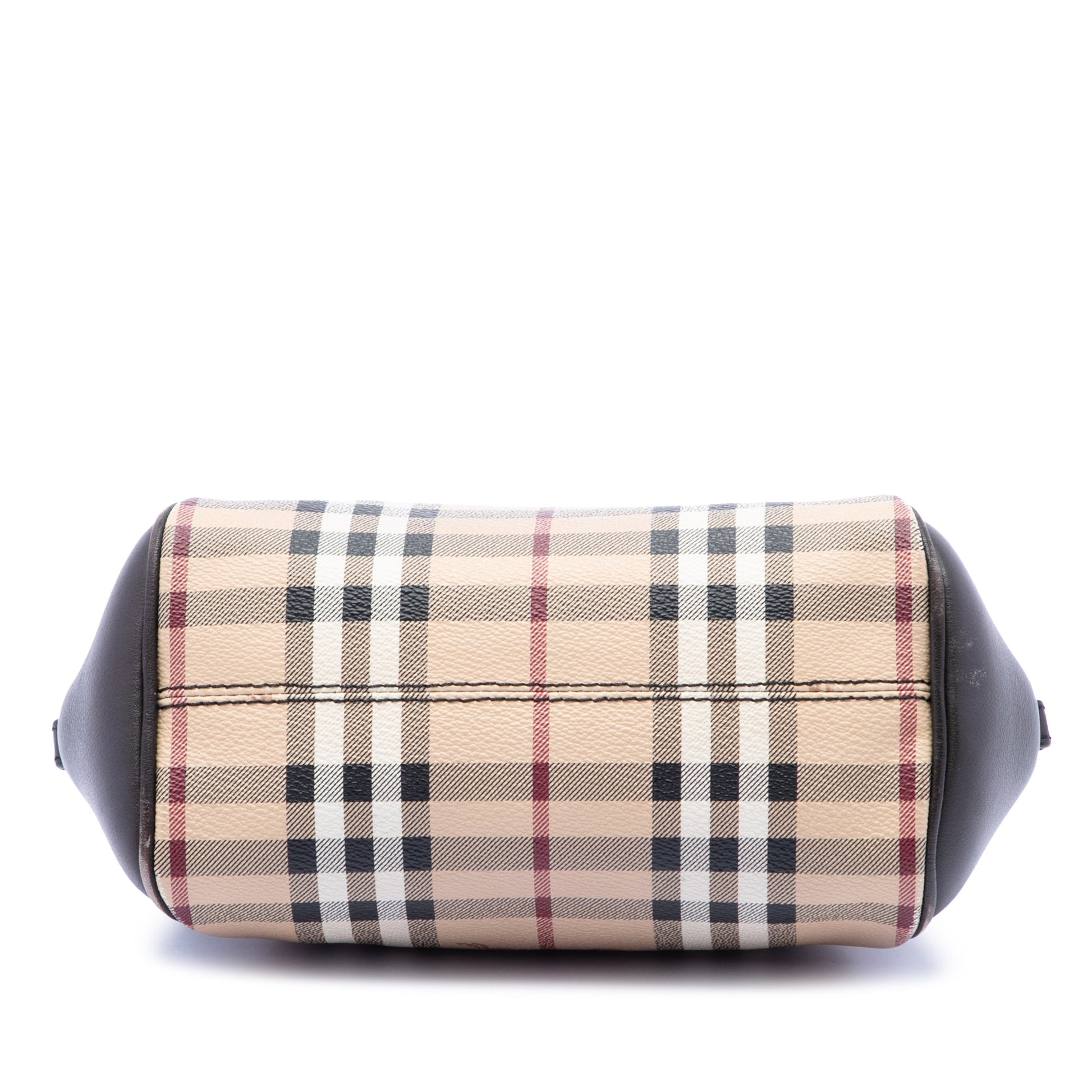 Burberry Mini Haymarket Check Coated Canvas Blaze Crossbody