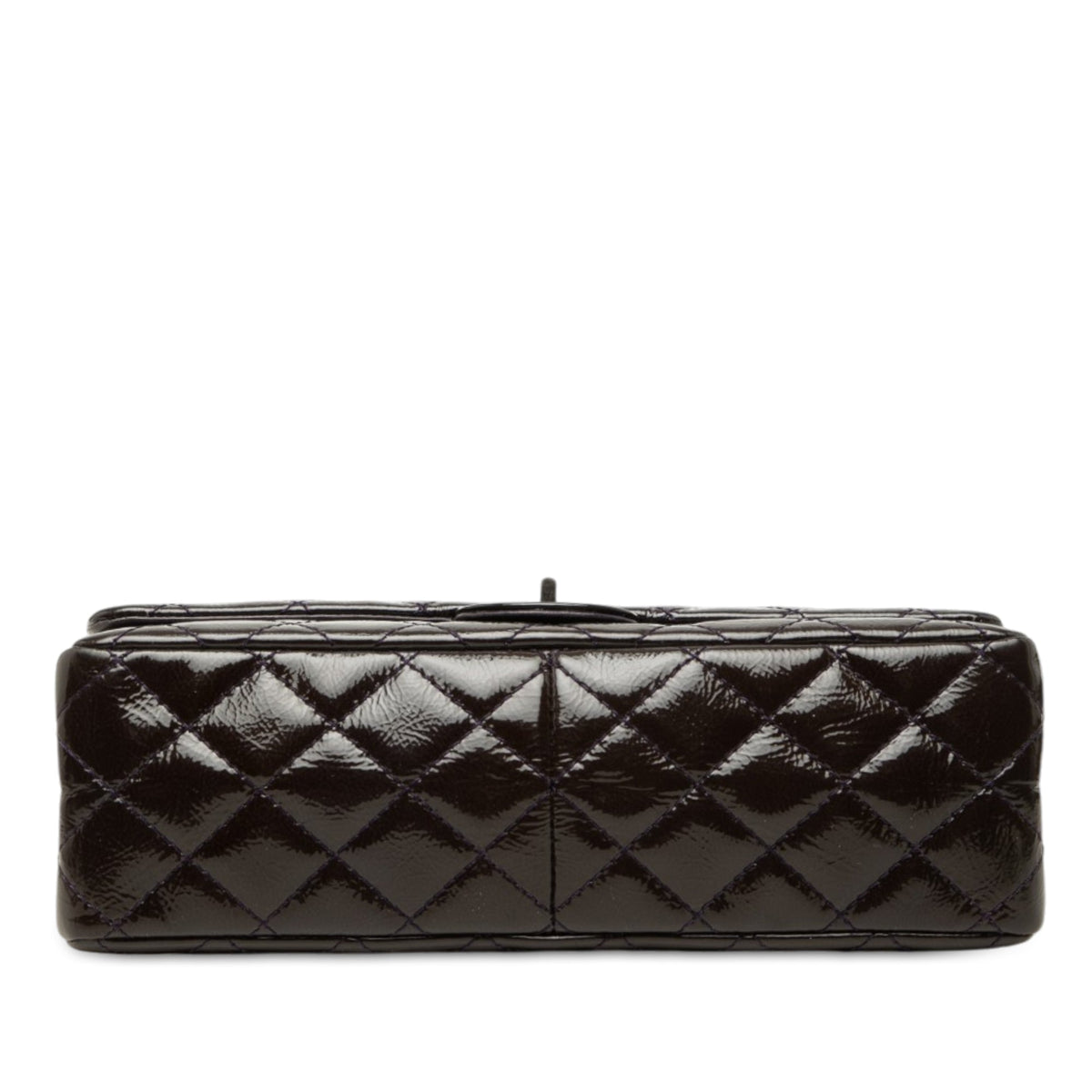 Chanel Quilted Crinkled Patent Reissue 2.55 Double Flap 226