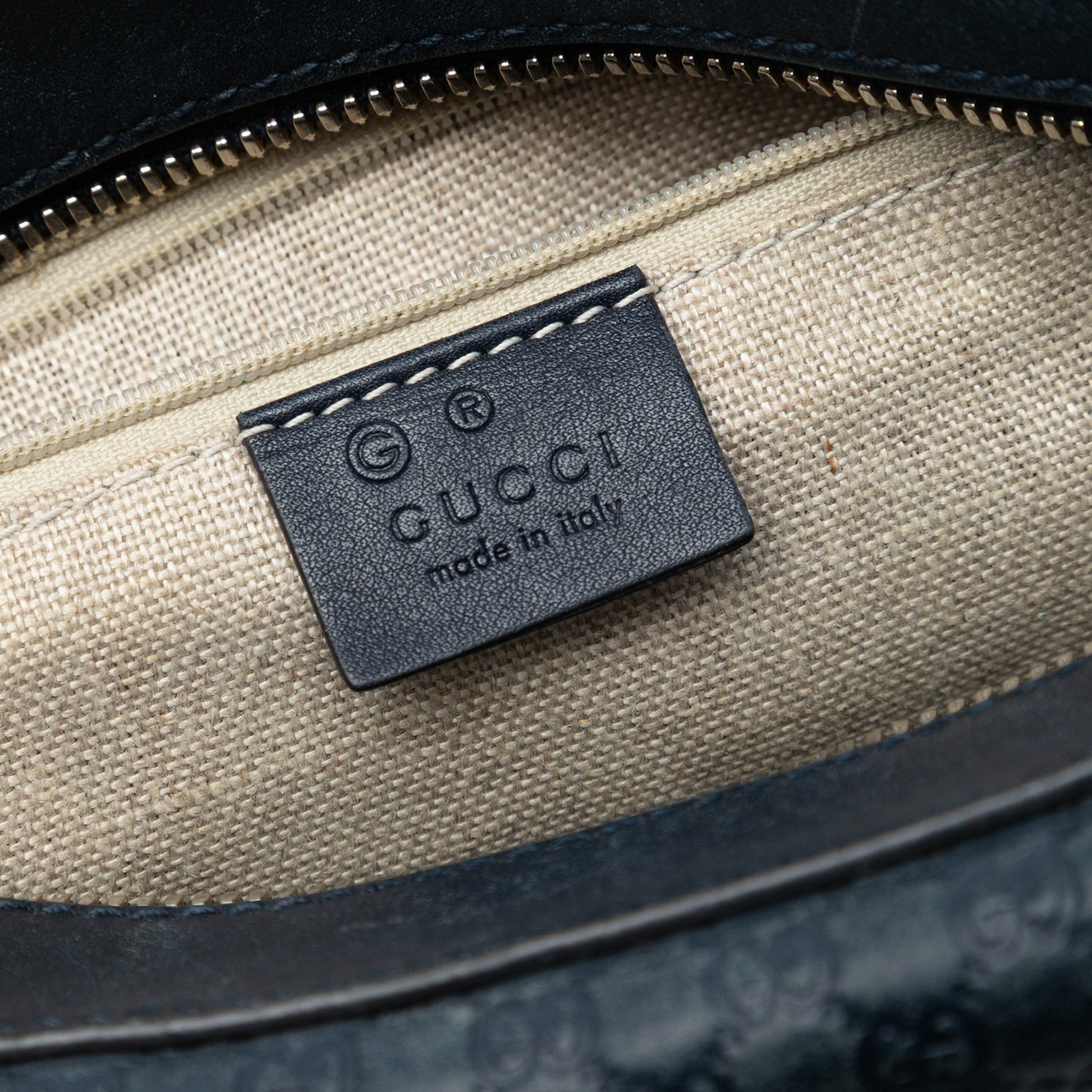Gucci Small Microguccissima Bree Satchel