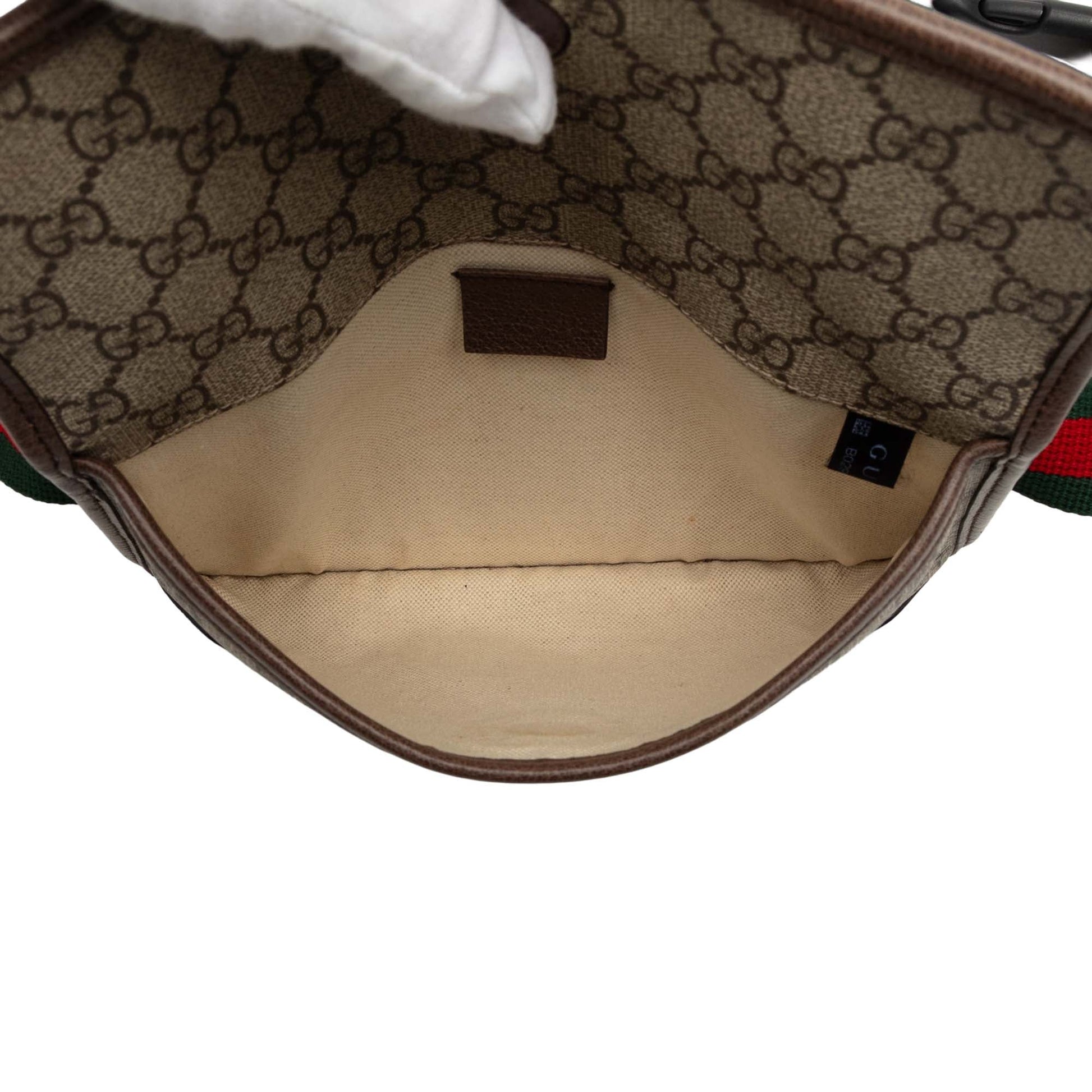 Gucci GG Supreme Web Neo Vintage Belt Bag