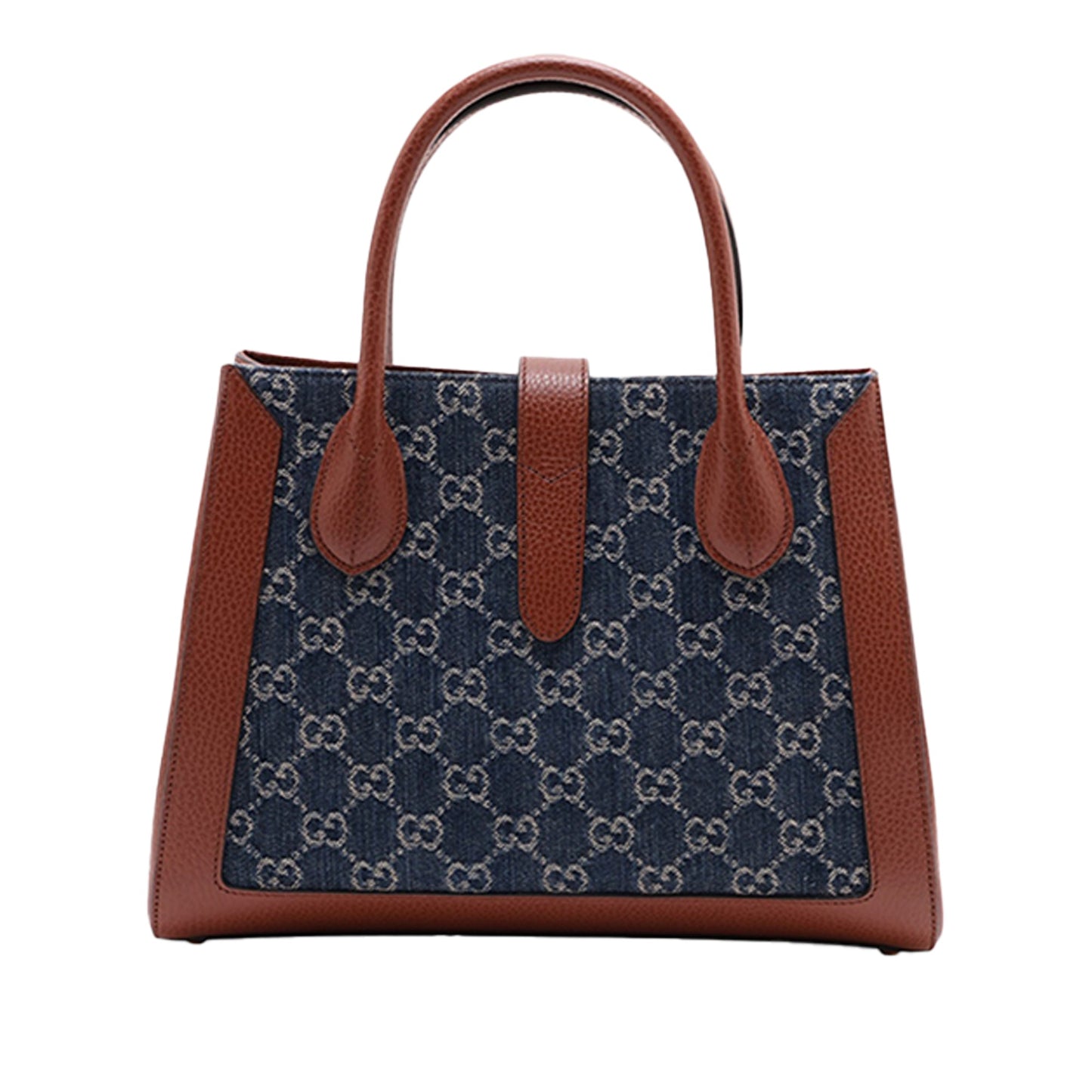 Gucci Medium GG Denim Jackie 1961 Tote
