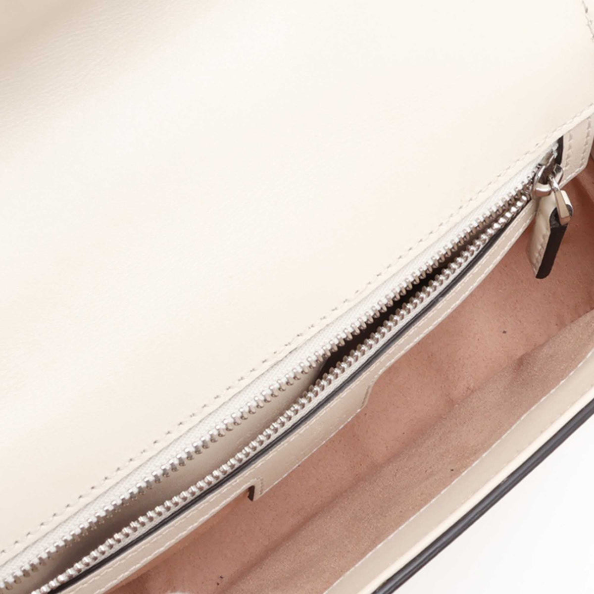 Gucci Mini Calfskin Petite GG Satchel — Beige