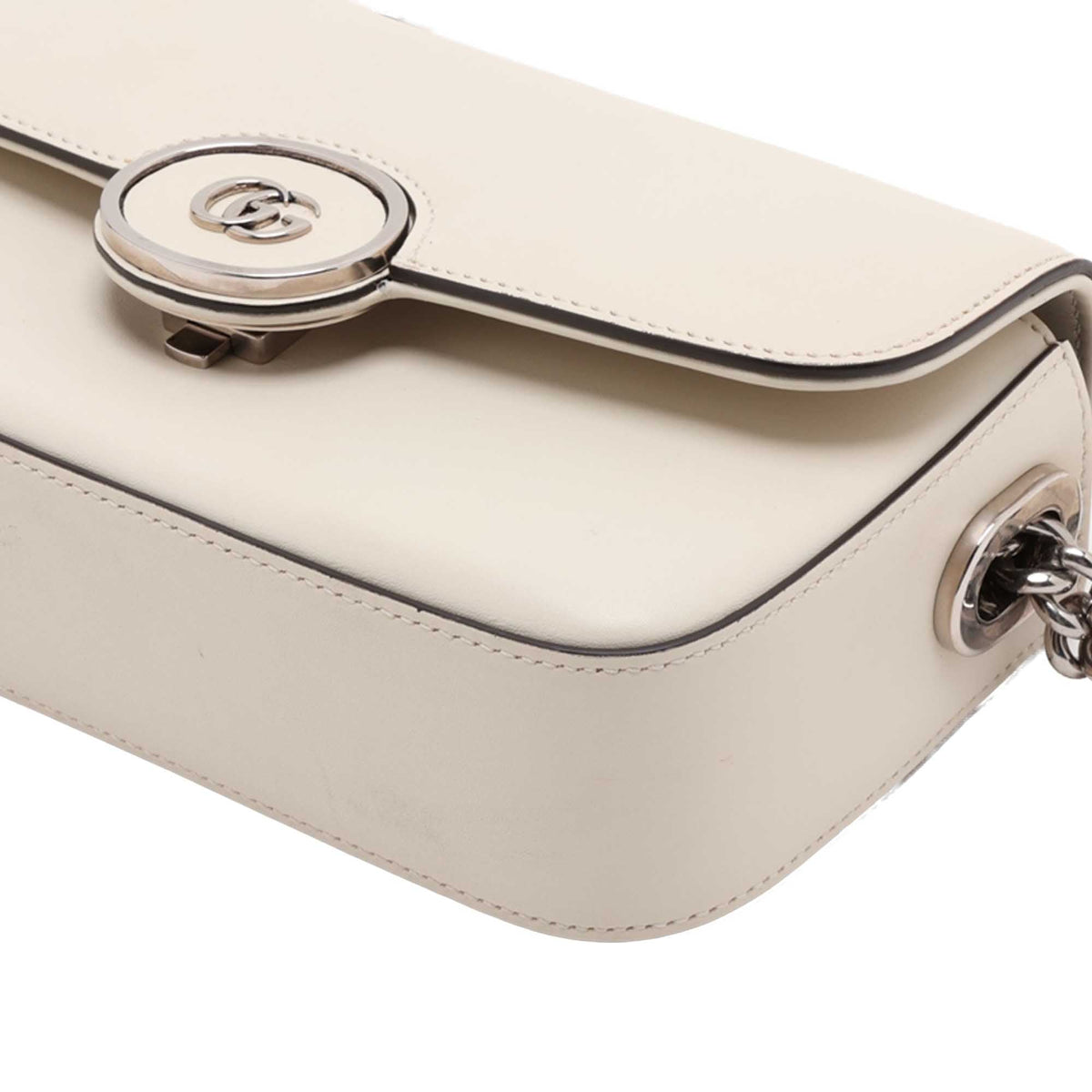 Gucci Mini Calfskin Petite GG Satchel — Beige