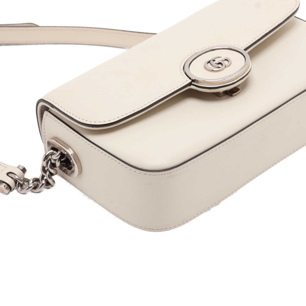 Gucci Mini Calfskin Petite GG Satchel — Beige