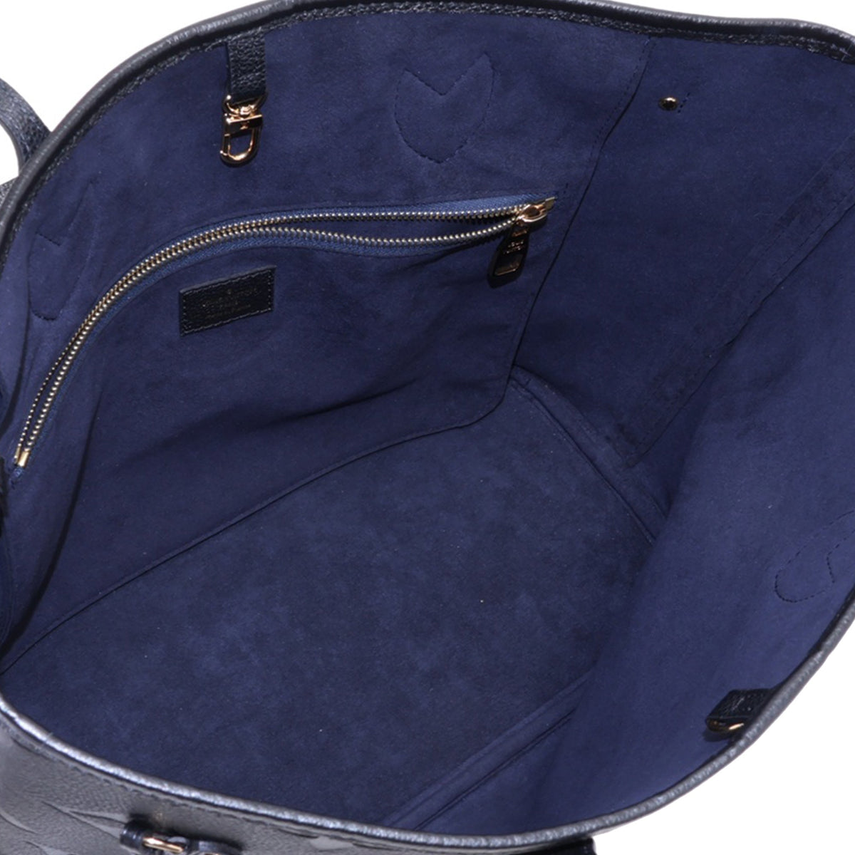 Louis Vuitton Monogram Giant Empreinte Neverfull MM — Black