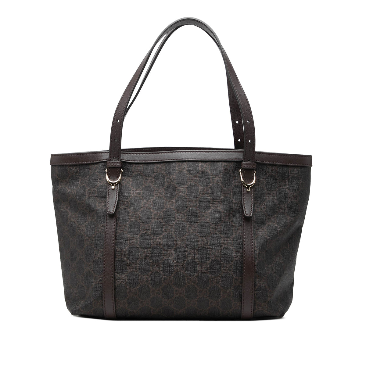 Gucci GG Supreme Nice Tote — Brown