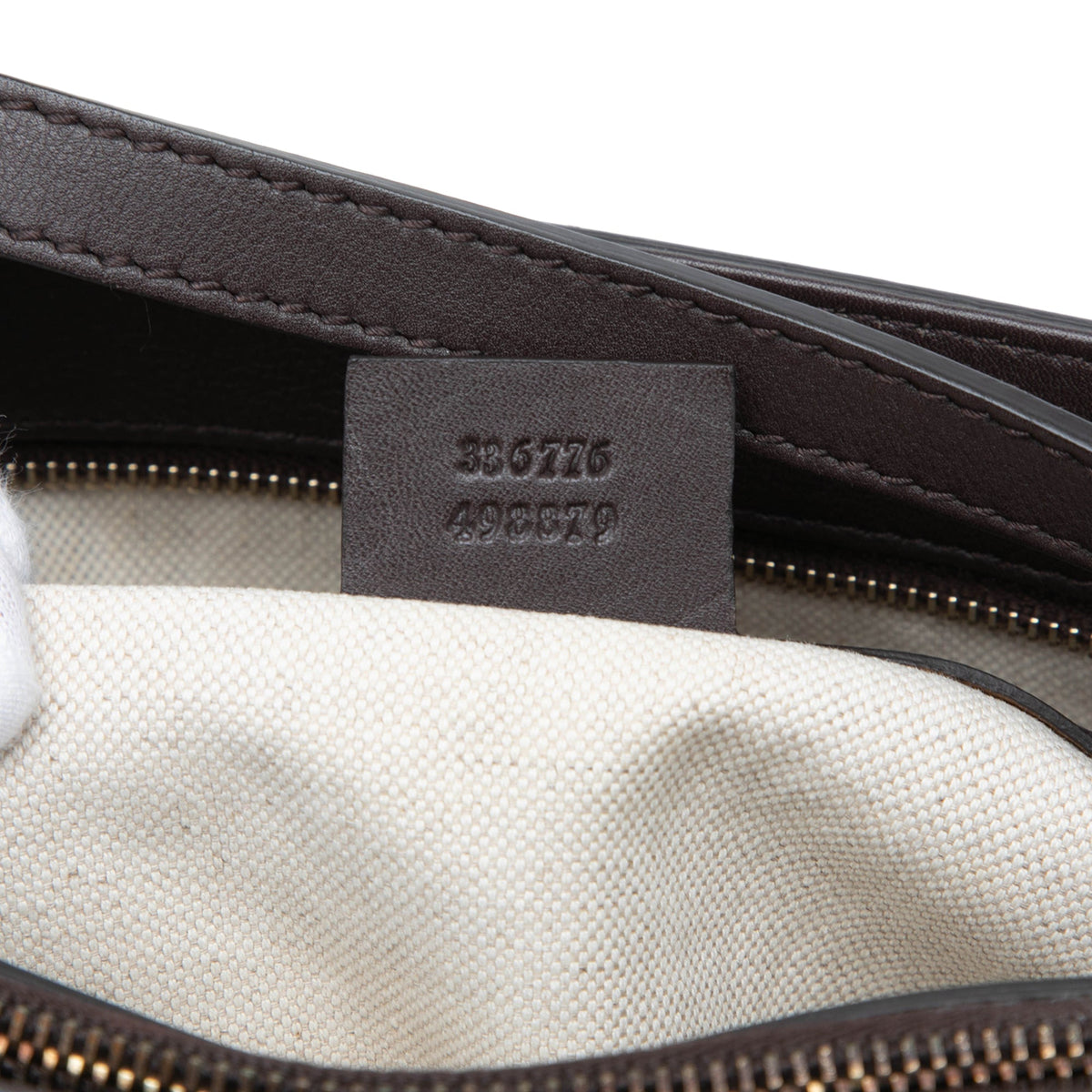 Gucci GG Supreme Nice Tote — Brown