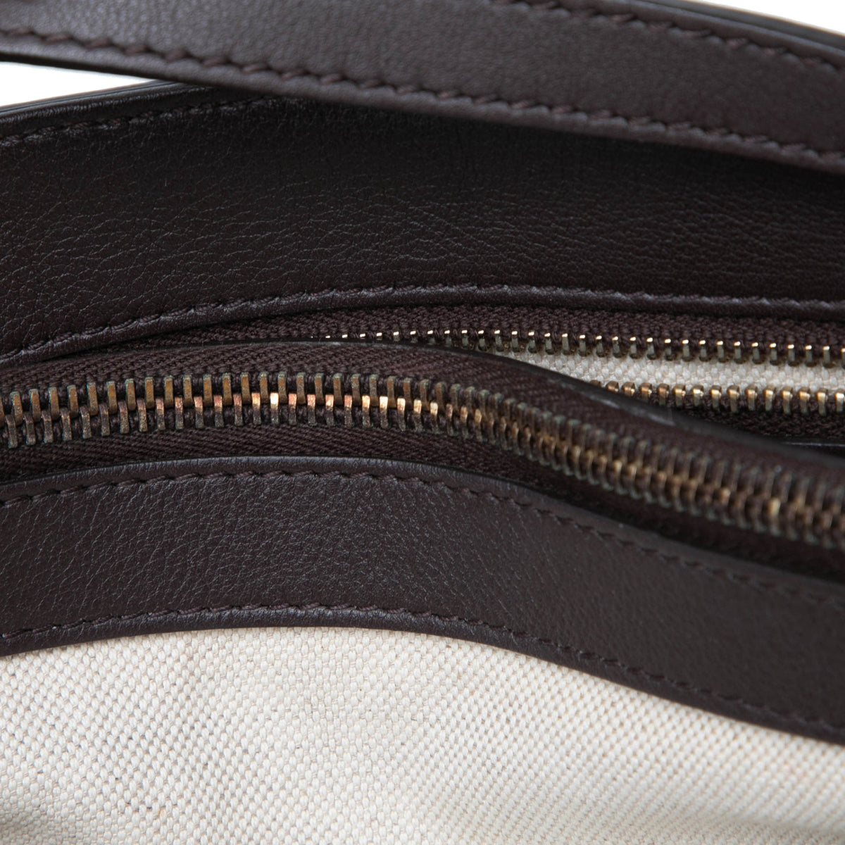 Gucci GG Supreme Nice Tote — Brown