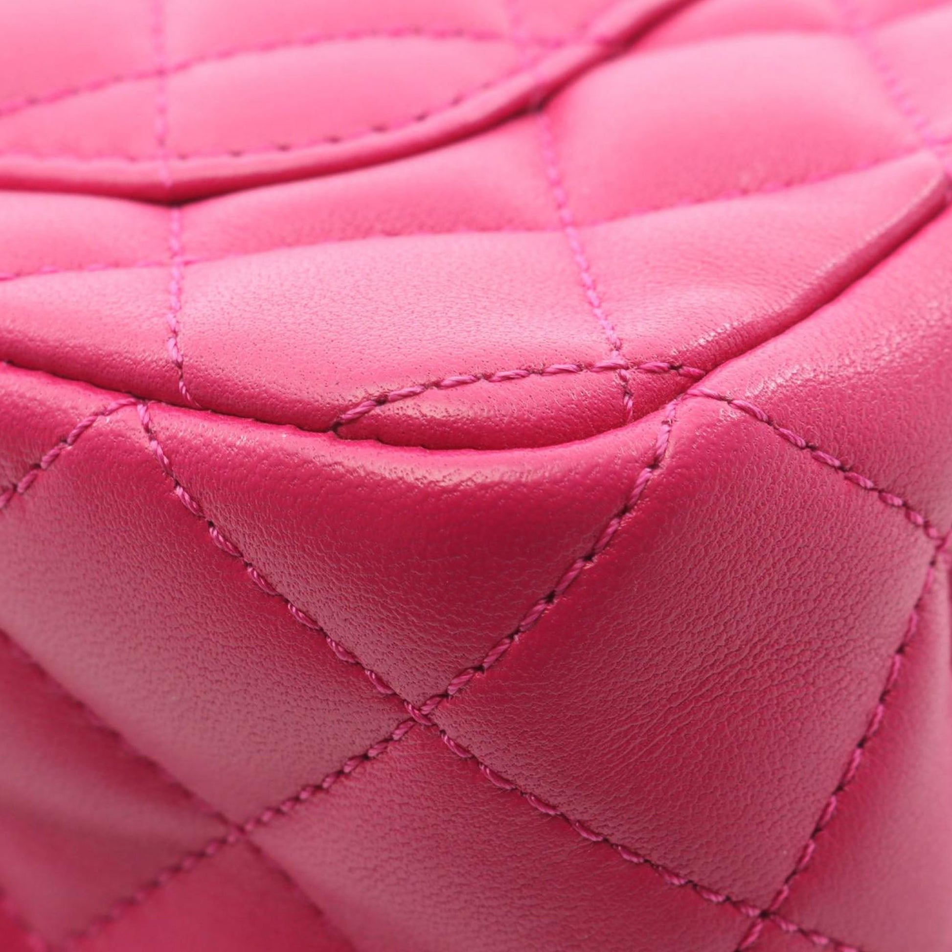 Mini Quilted Lambskin Rectangle Flap