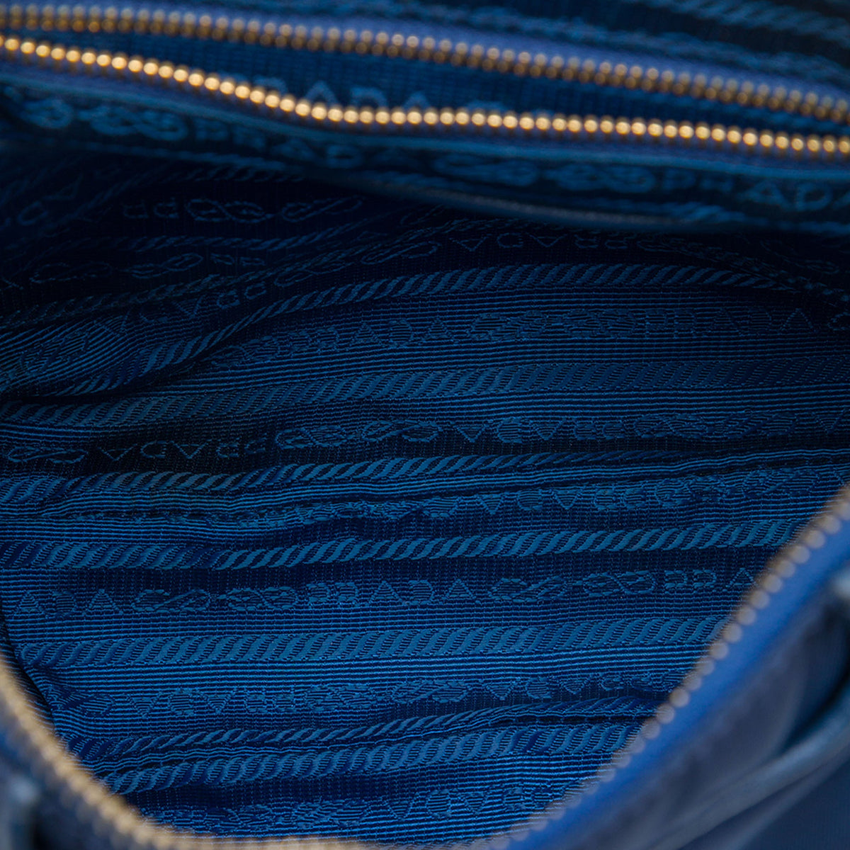 Prada Saffiano Trimmed Tessuto Crossbody