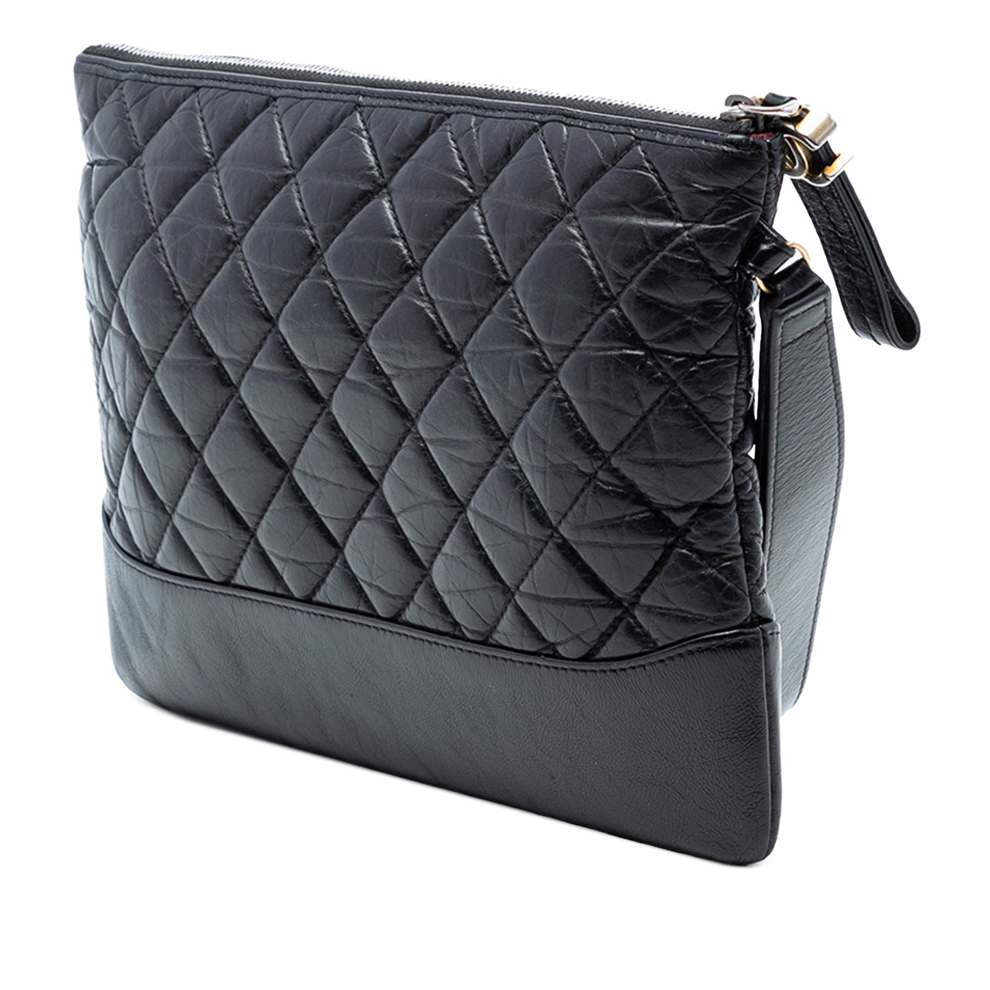 Chanel Medium Aged Calfskin Gabrielle O Case Clutch