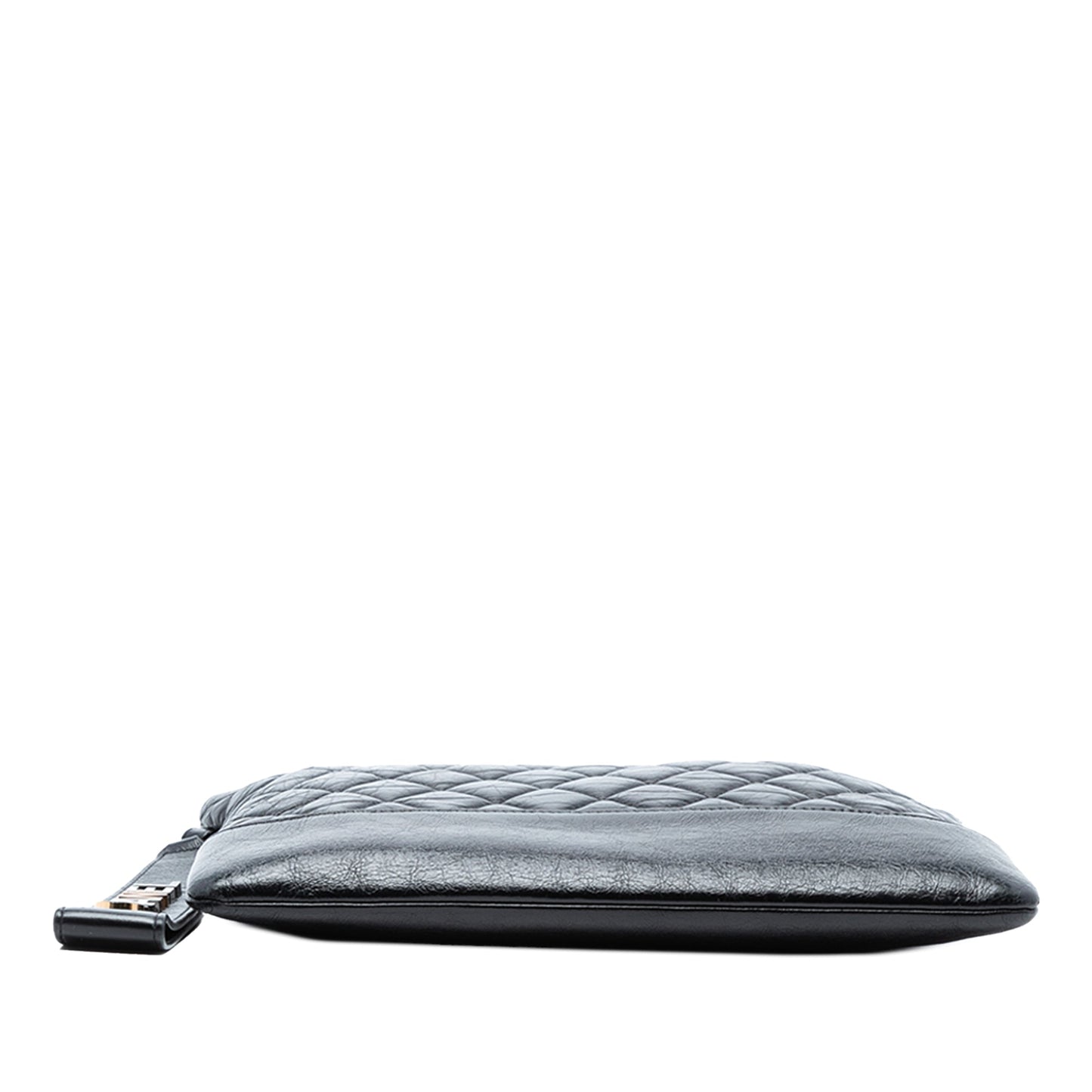 Chanel Medium Aged Calfskin Gabrielle O Case Clutch