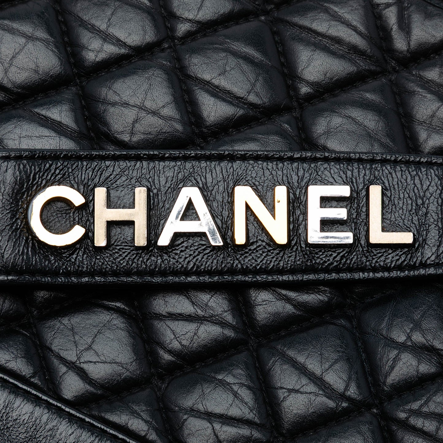 Chanel Medium Aged Calfskin Gabrielle O Case Clutch