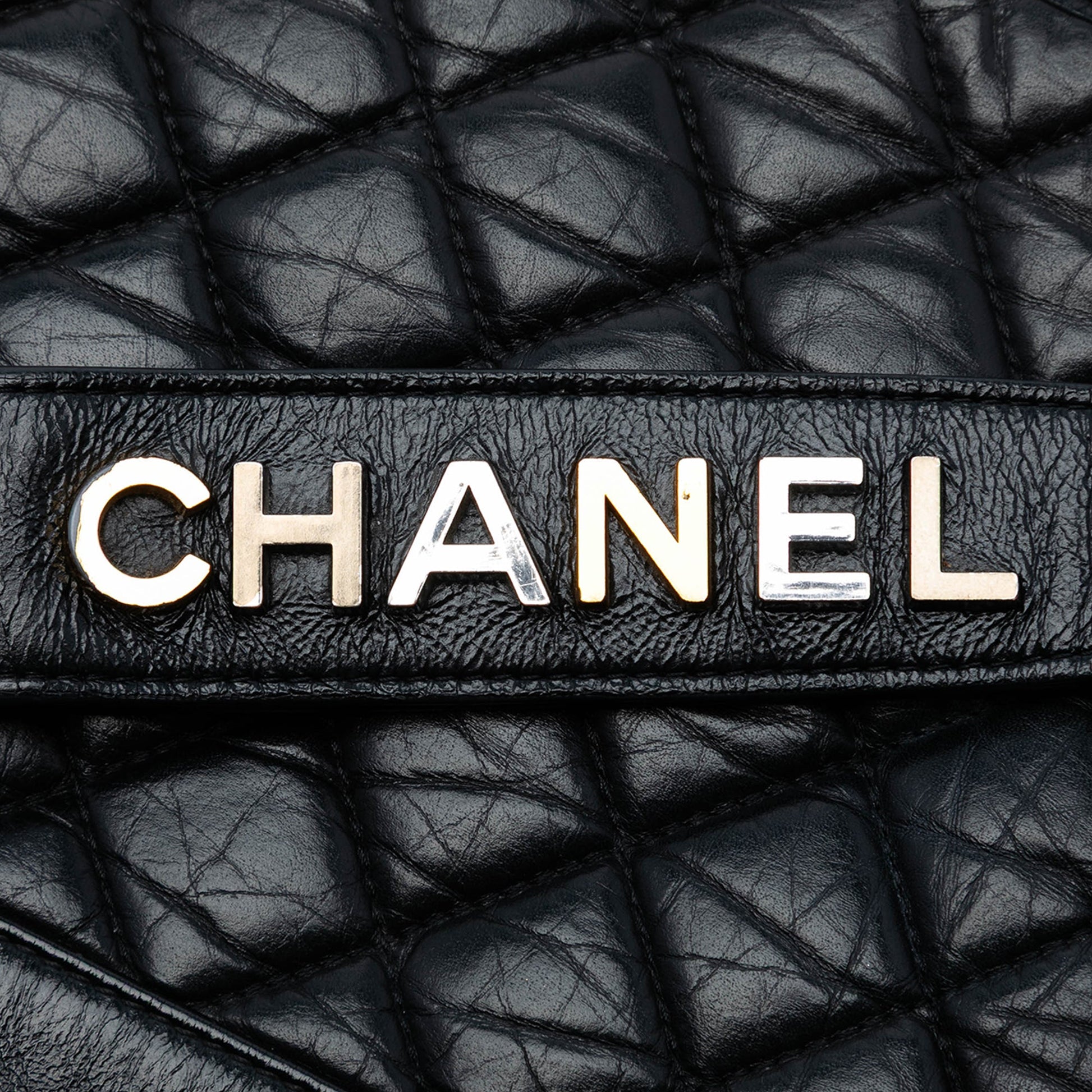 Chanel Medium Aged Calfskin Gabrielle O Case Clutch